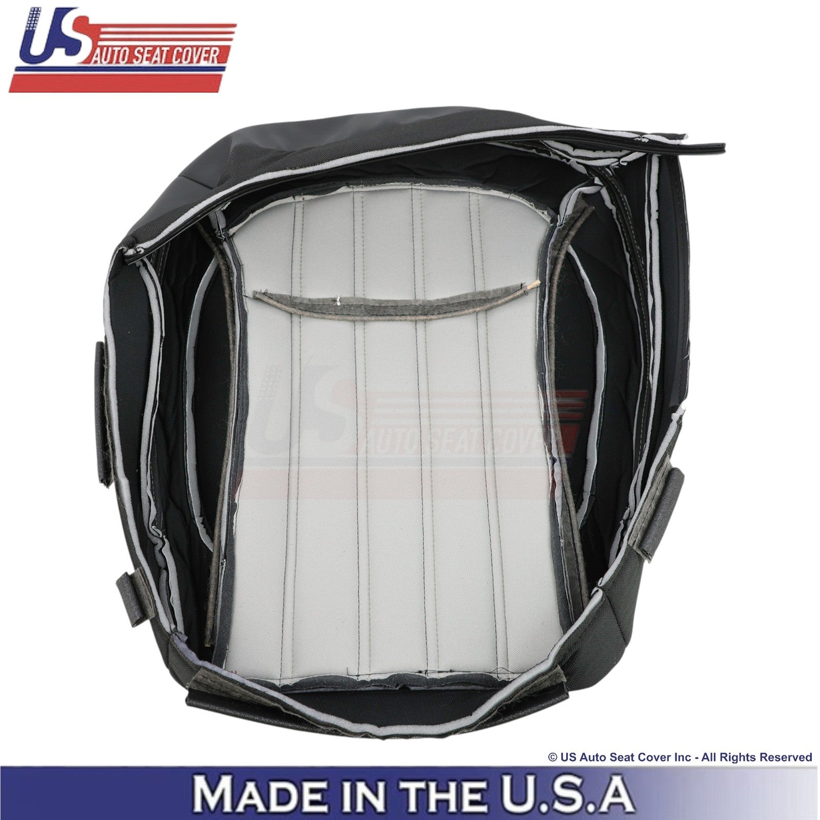 2013-2016 For Mercedes Benz GL-Class Leatherette Perf. Driver Bottom Cover Black
