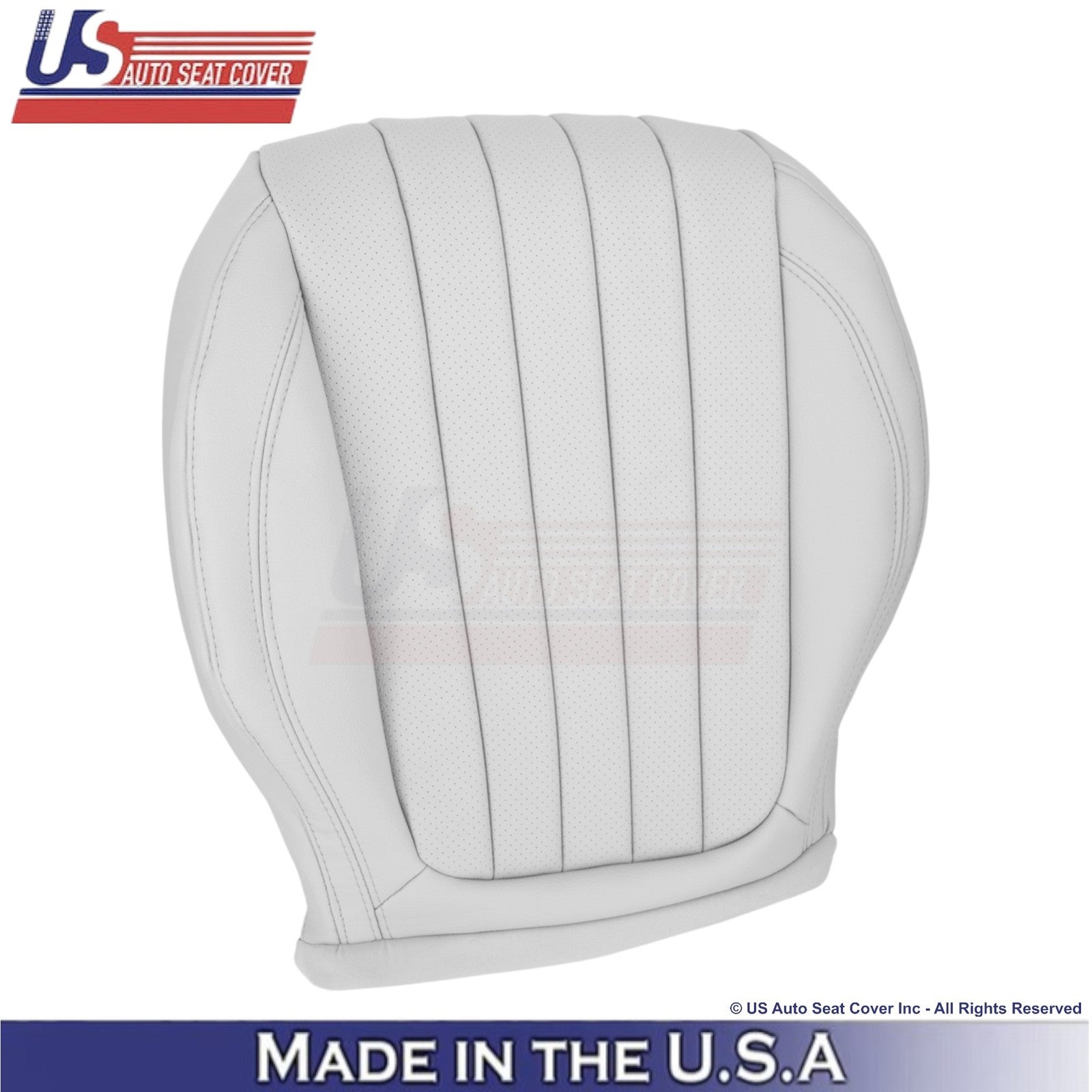 2019-2023 For Mercedes Benz E-Class Genuine Leather Passenger Bottom Cover White