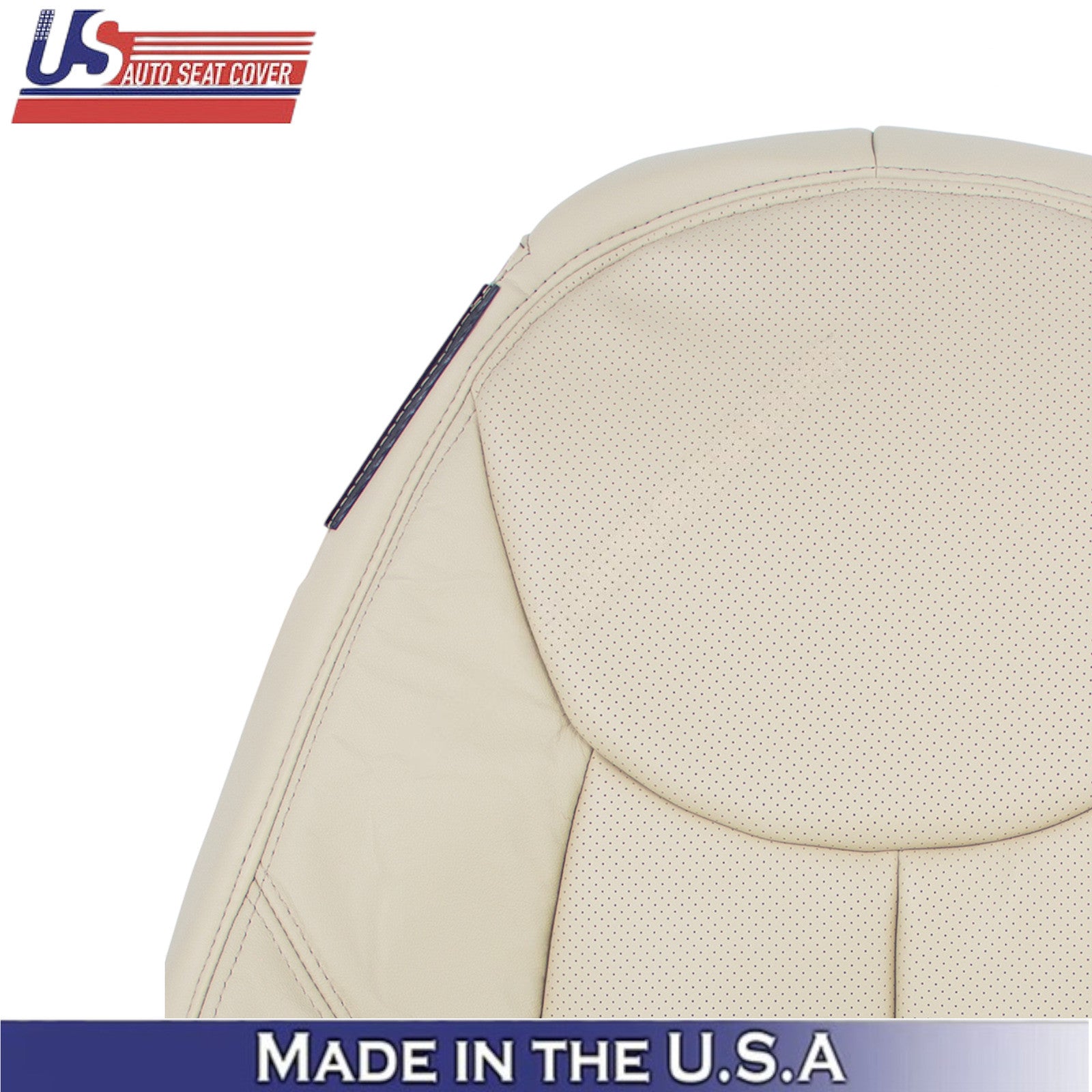 2003-2007 for Mercedes Benz R230 SL500 Passenger Side Seat Covers Leather Beige