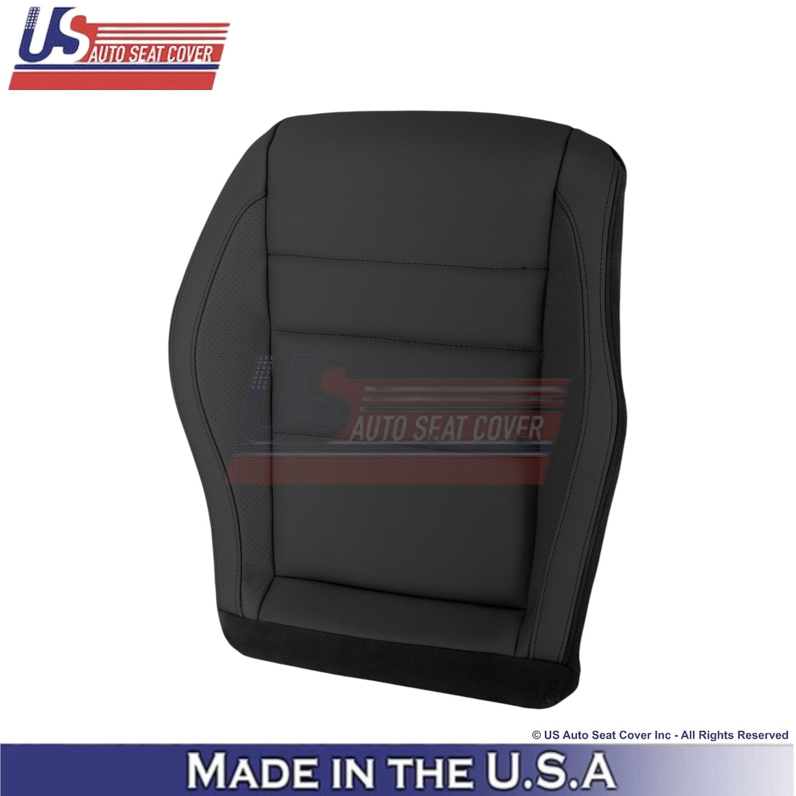 2010-2017 For Mercedes Benz E350 Coupe Leatherette Front Bottom Covers Jet Black
