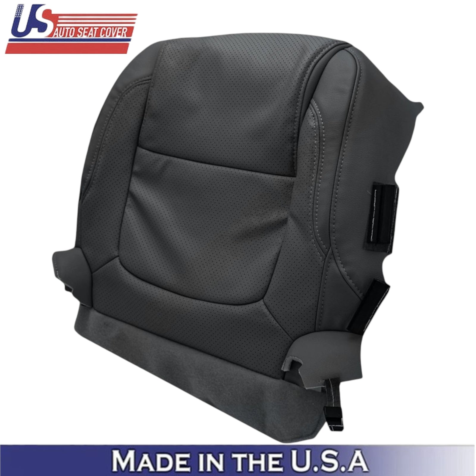 2011-2015 For Ford Explorer Limited Leatherette Passenger Covers Charcoal Black