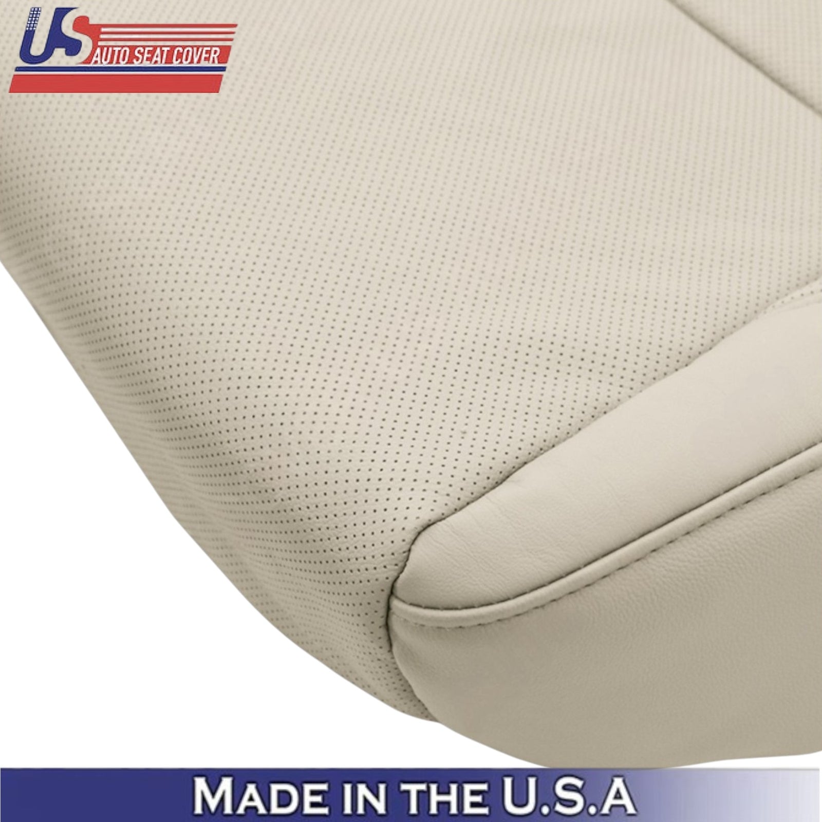 2010-2012 For Lexus ES350 Leatherette Passenger Bottom Seat Cover Parchment Tan