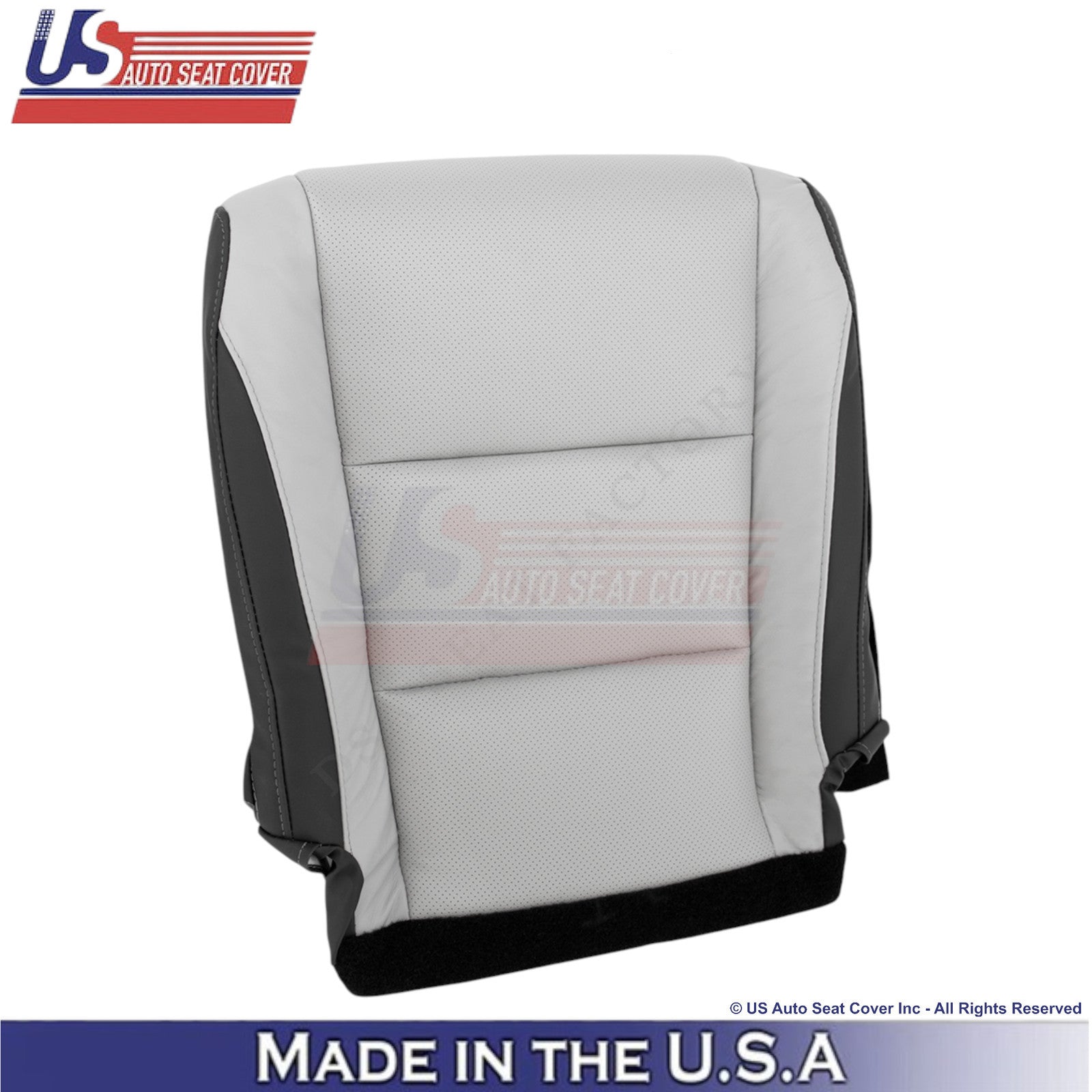 2016-2022 For Lexus RX350 RX450h Leather Passenger Bottom Seat Cover Gray