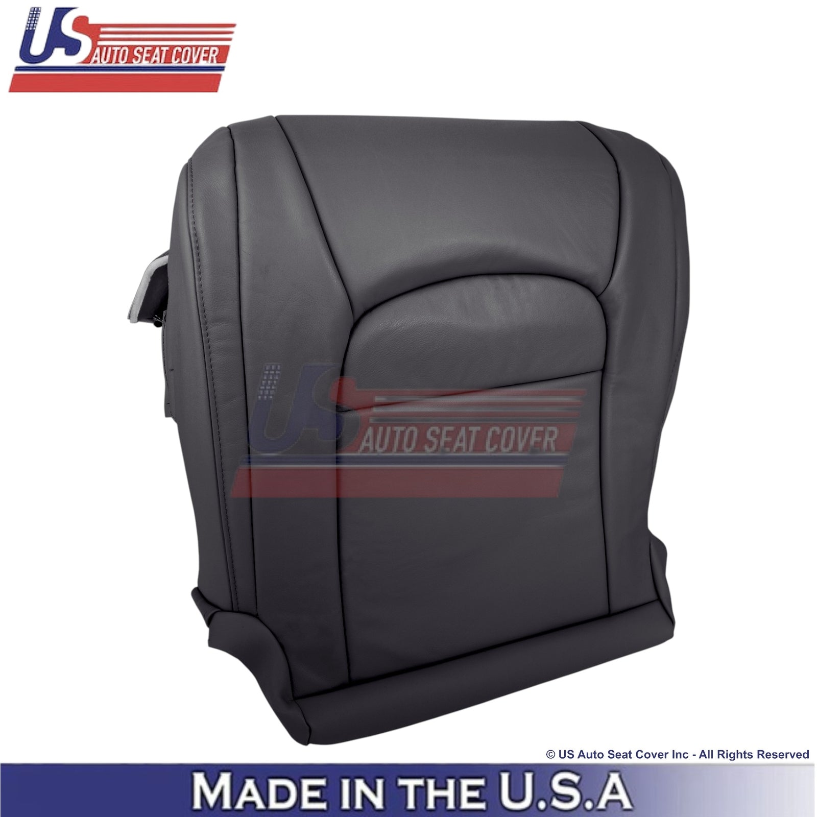 2008-2021 For Toyota Land Cruiser Leather Front Bottom Replacement Covers Black