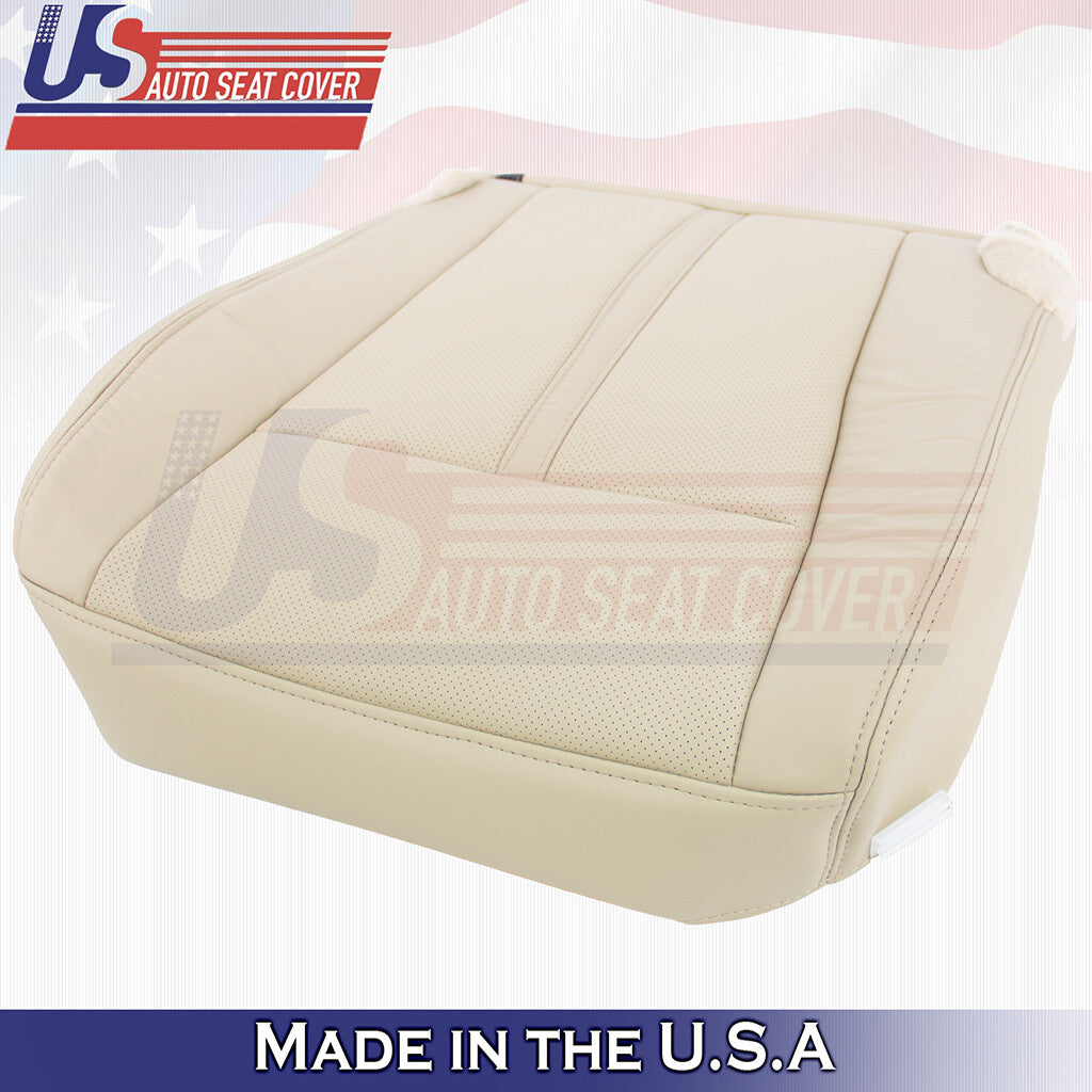 2015-2017 For Lincoln Navigator Leather Driver Side Replacement Seat Covers Tan