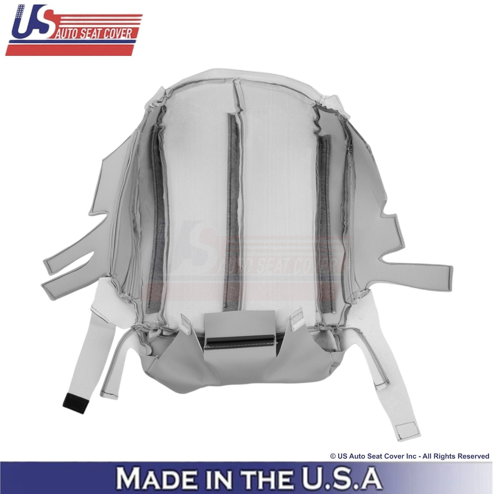 2011-2014 For Toyota Sienna Genuine Leather 2nd Row Left Bottom Cover Light Gray