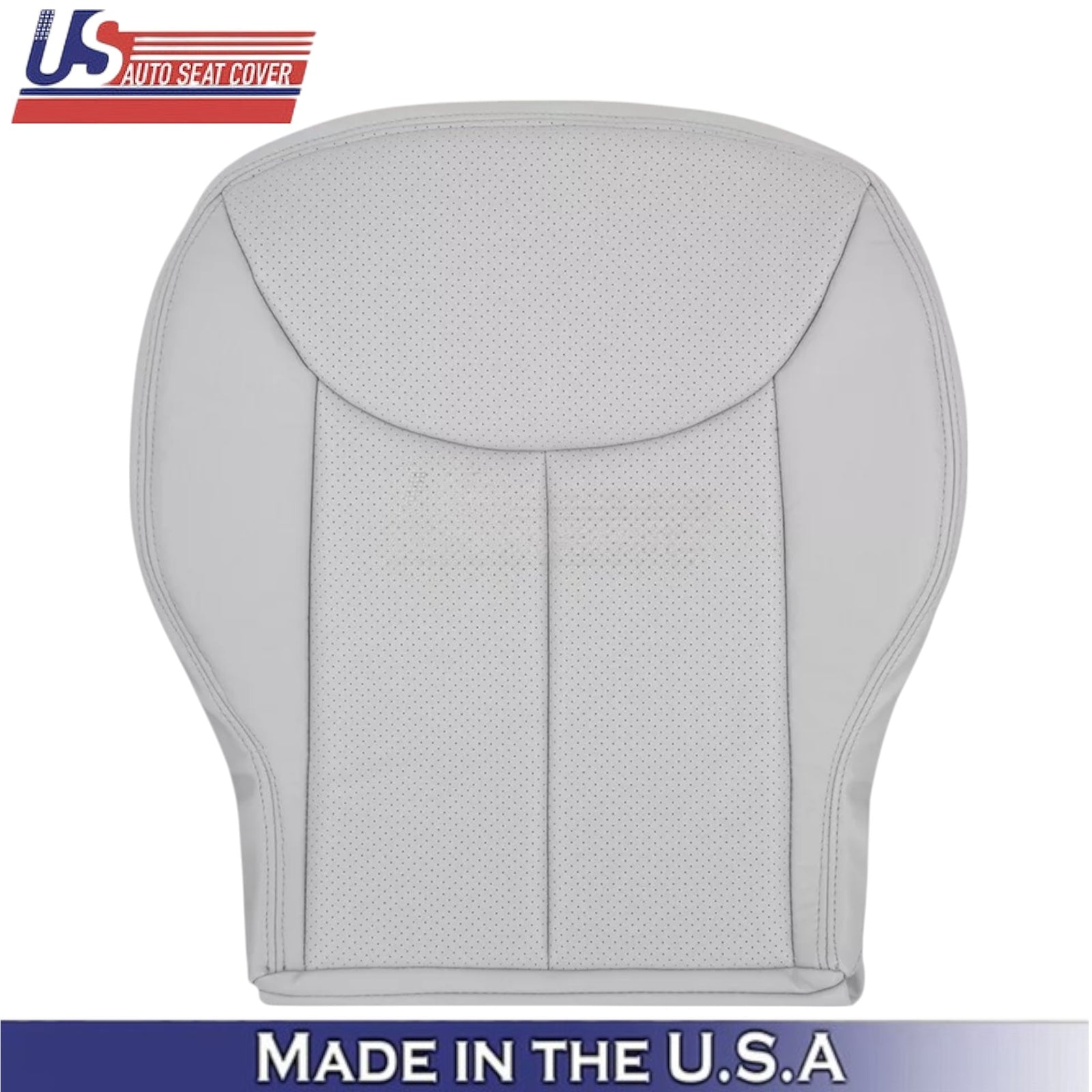 2003-2007 for Mercedes Benz R230 SL500 Front Seat Covers Genuine Leather Gray