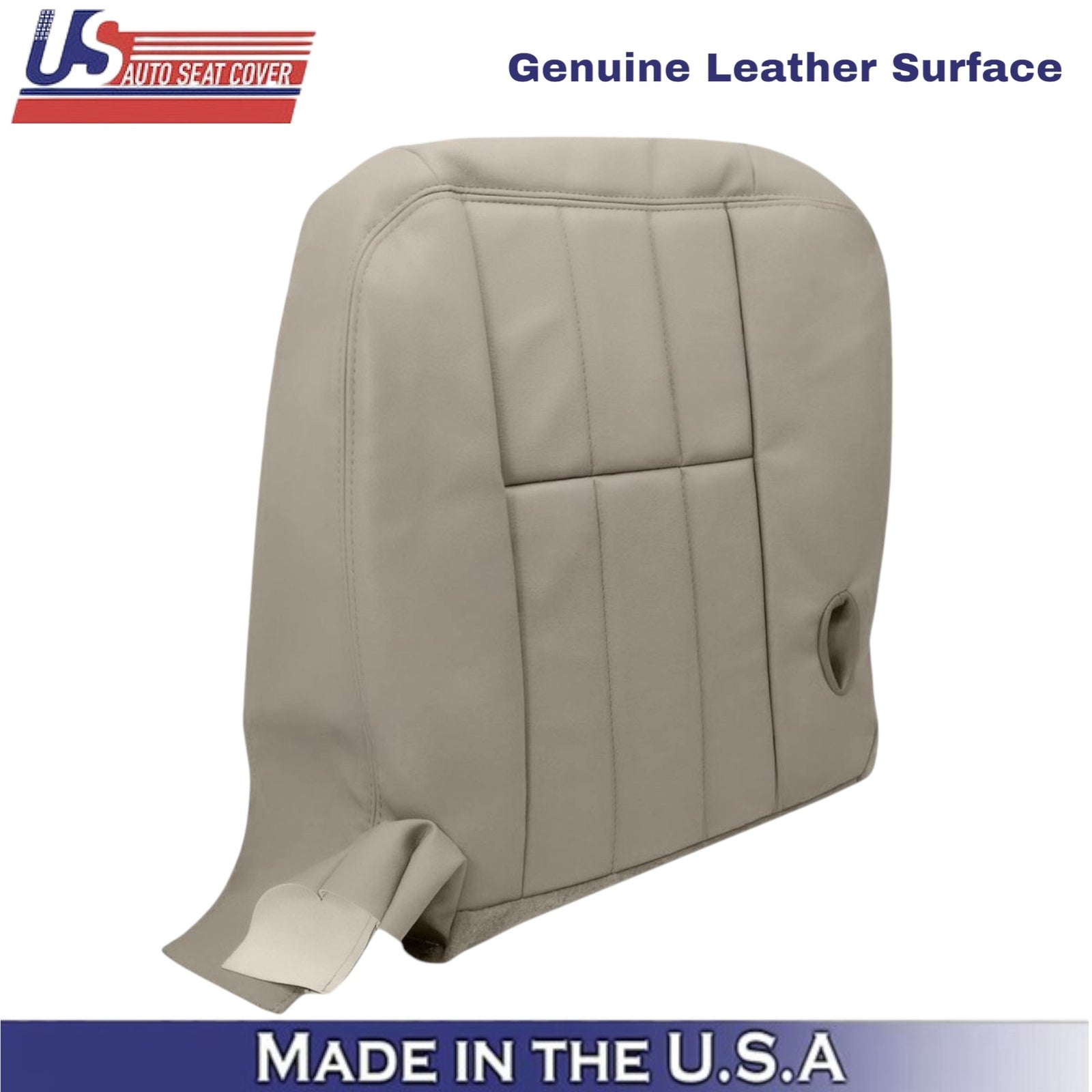 2003-2005 For Mercury Grand Marquis Leather Passenger Bottom Cover Med Parchment