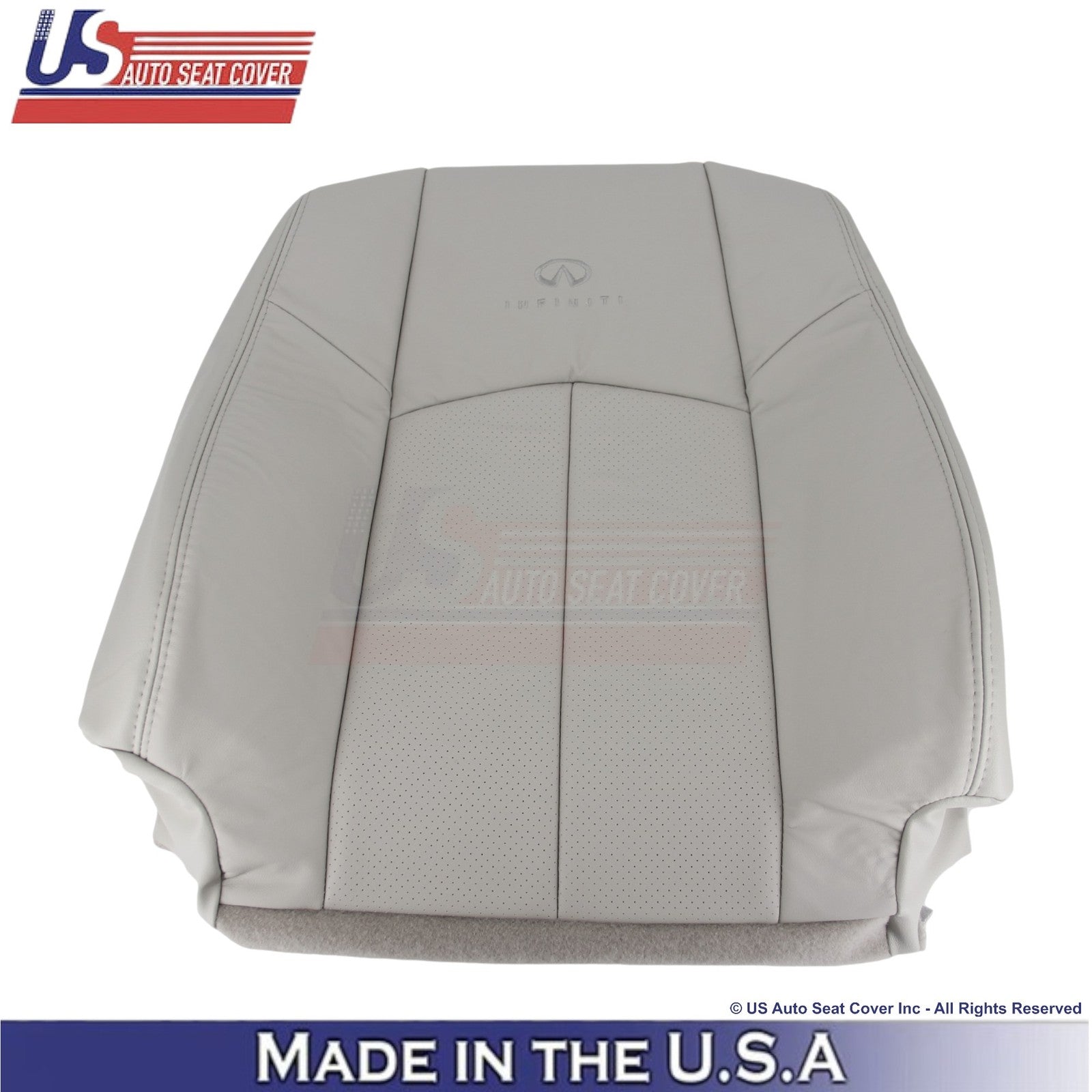 2009-2013 For Infiniti G37 Genuine Leather Front Replacement Covers Stone