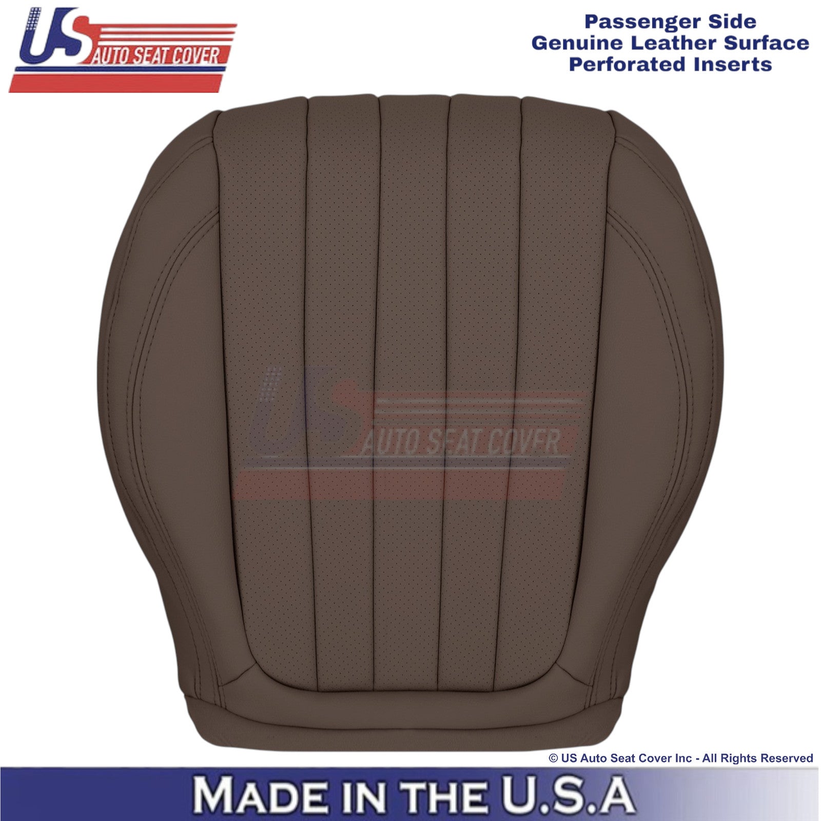2017-2023 For Mercedes Benz E-Class Genuine Leather Passenger Bottom Cover Nut