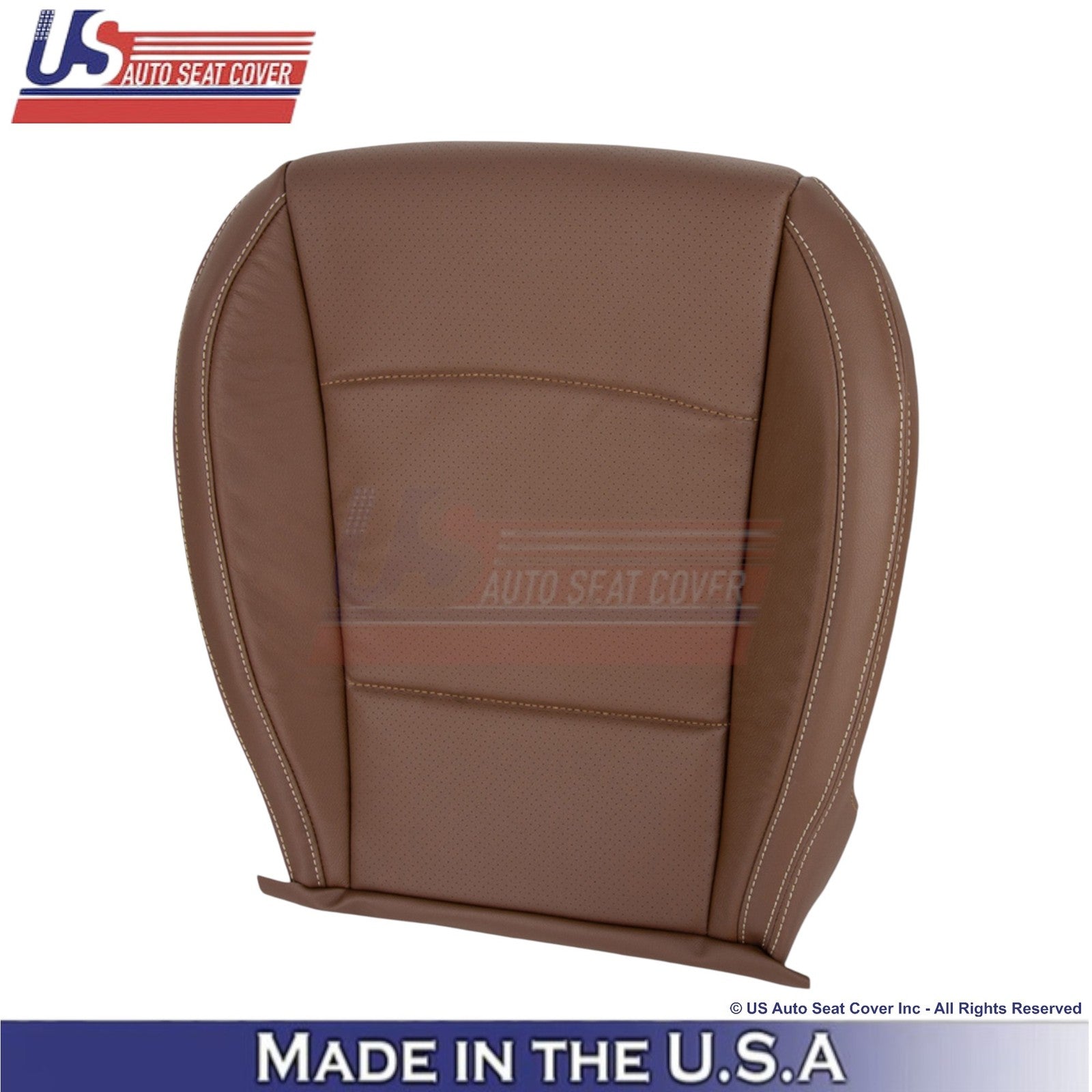 2015-2017 For Subaru Outback Leatherette Passenger Side Replacement Covers Brown