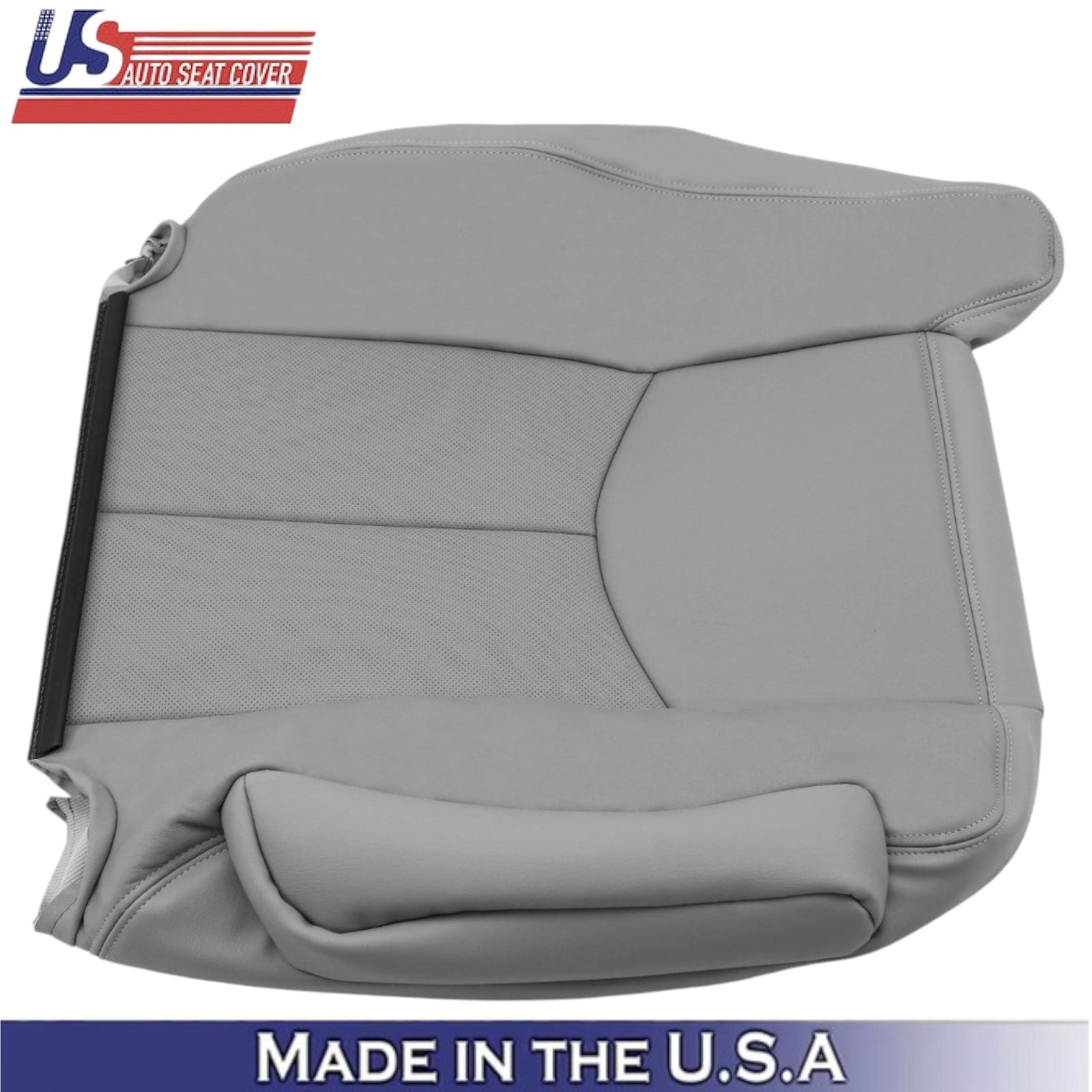 2003-2006 For Cadillac Escalade Genuine Leather Driver Top Cover Pewter Gray