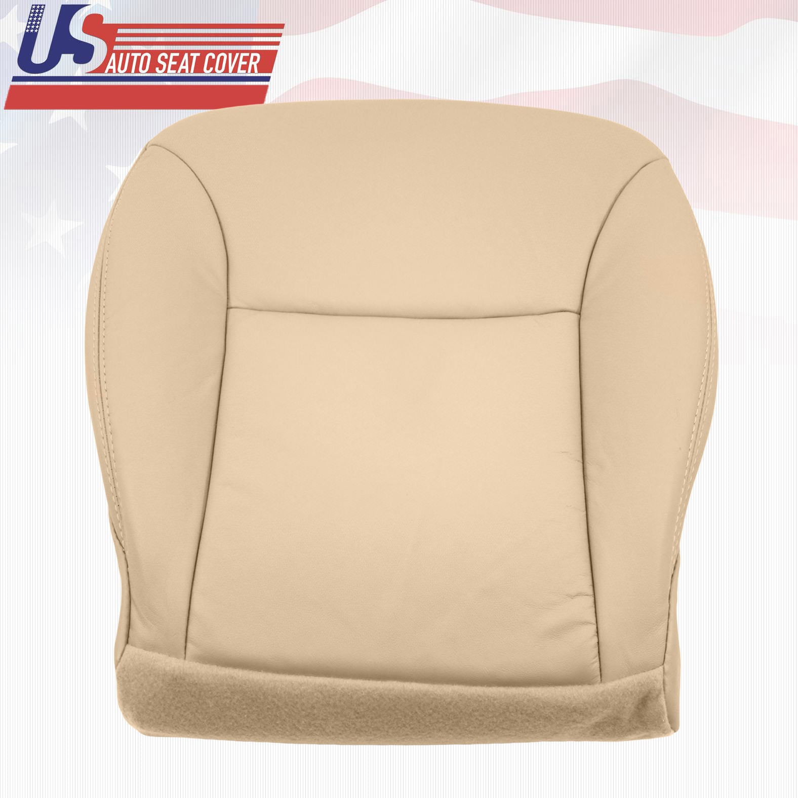 Fits 2002 to 2006 Lexus ES 300 ES330 Driver Side Bottom Leather Seat Cover Tan