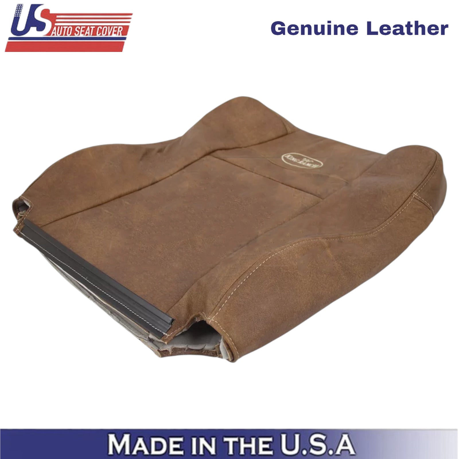 2001-2003 For Ford F150 King Ranch Leather Driver Side Replacement Seat Covers