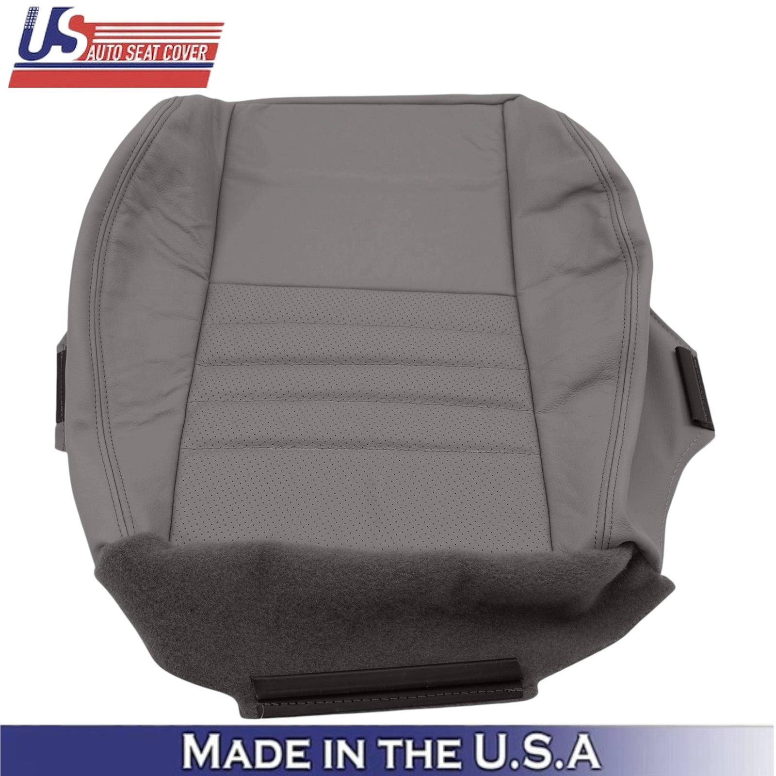 1999-2004 For Ford Mustang GT Leatherette Driver Bottom Cover Medium Graphite