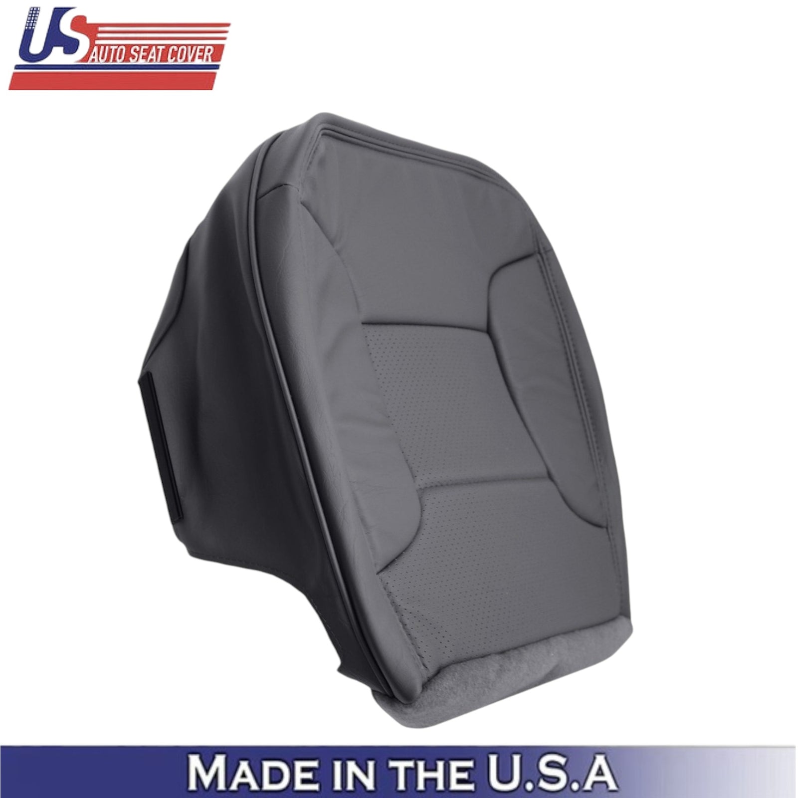 1992-1996 For Ford Bronco Eddie Bauer Leatherette Driver Side Covers Dark Gray