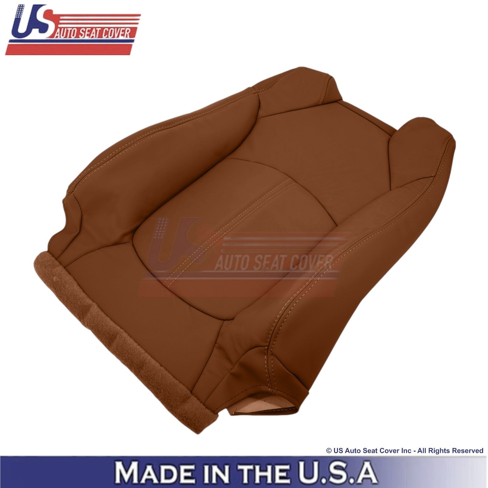 2015-2017 Fits Chevy Traverse Leatherette Front Replacement Covers Saddle Up