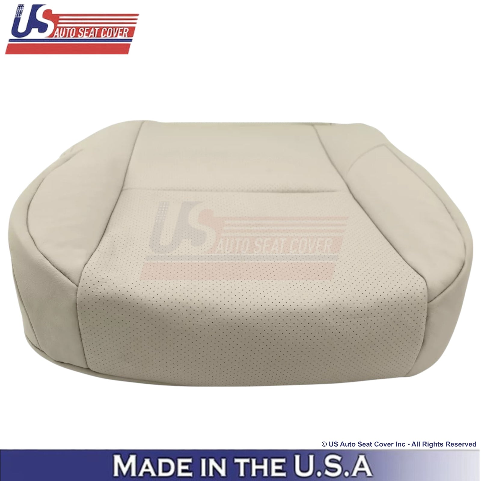2014-2021 For Lexus GX460 Genuine Leather Driver Bottom Replacement Cover Ecru