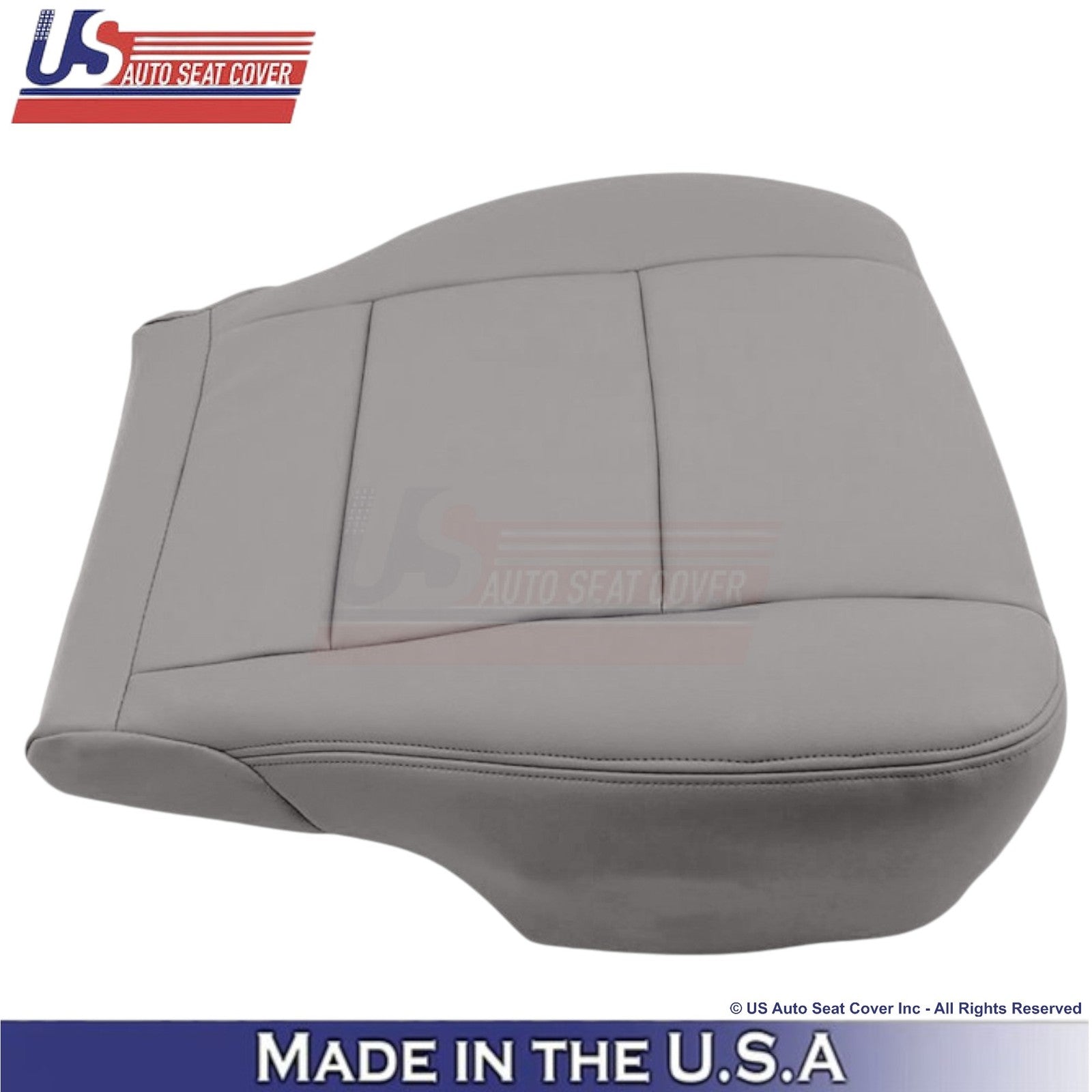 2000-2004 Fits Toyota Tundra Leatherette Front w/Armrest Driver Covers Gray