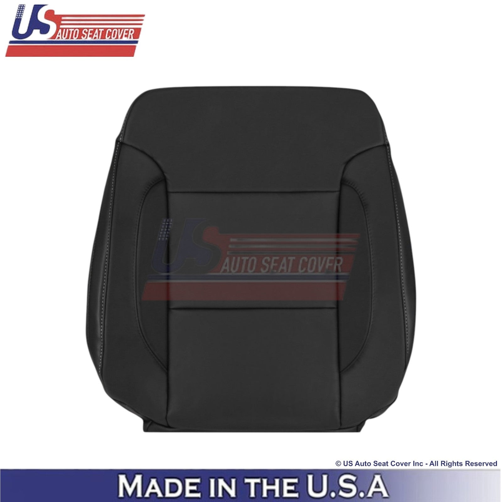 2014-2019 For Chevy Silverado 1500 LT LS Leatherette Driver Top Cover Jet Black