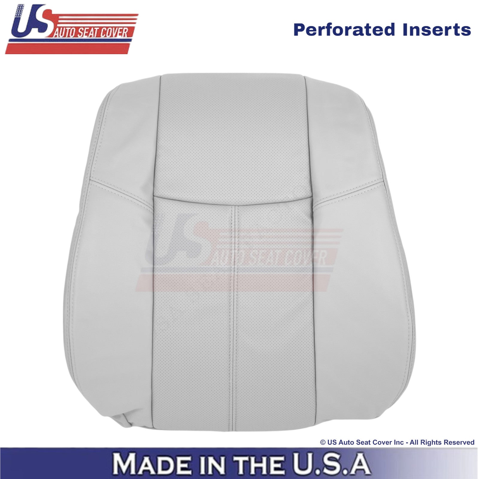 2013-2020 For Nissan Pathfinder Leather Driver Top Replacement Seat Cover Gray
