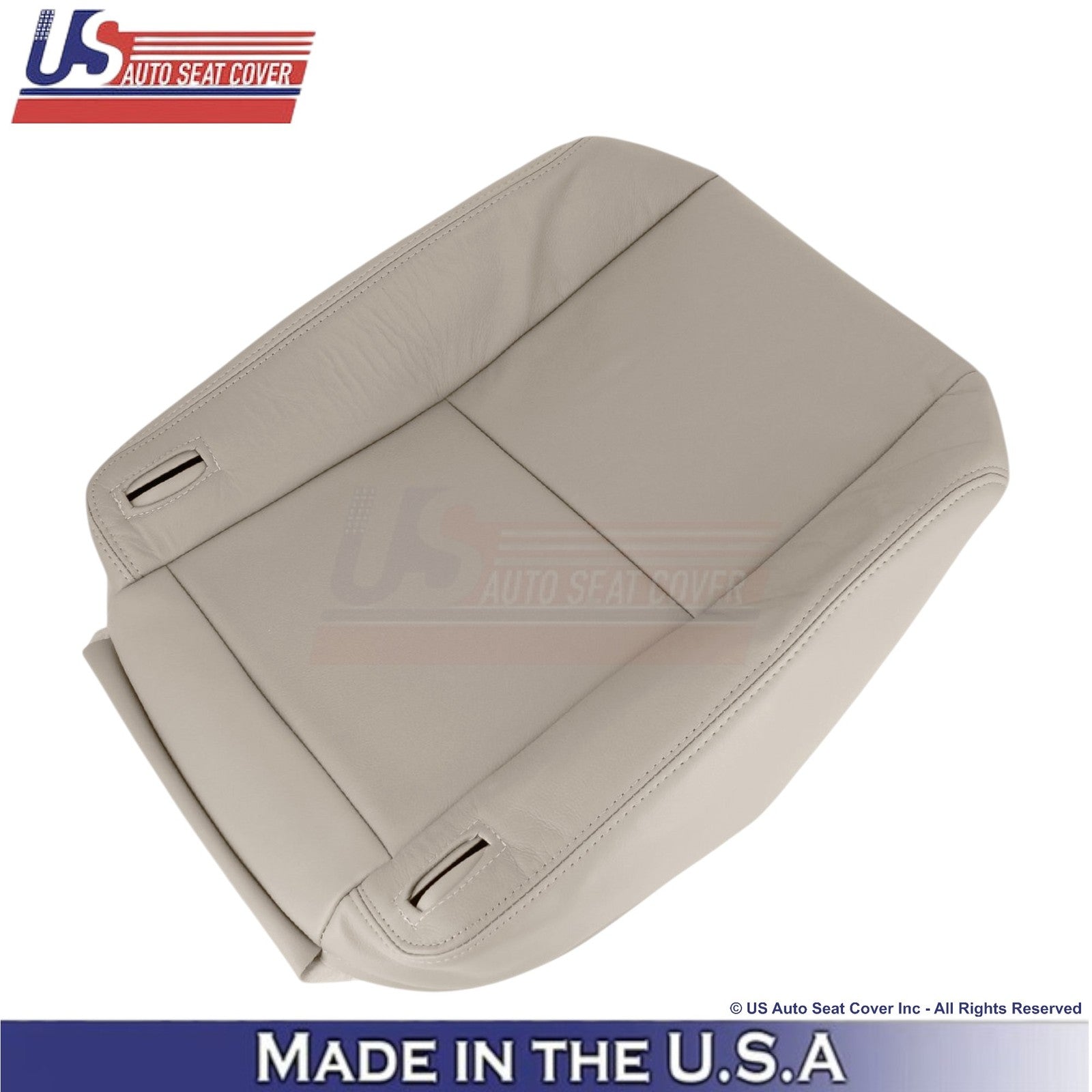 1998-2003 Fits Toyota Sienna Genuine Leather Driver Replacement Covers Light Oak