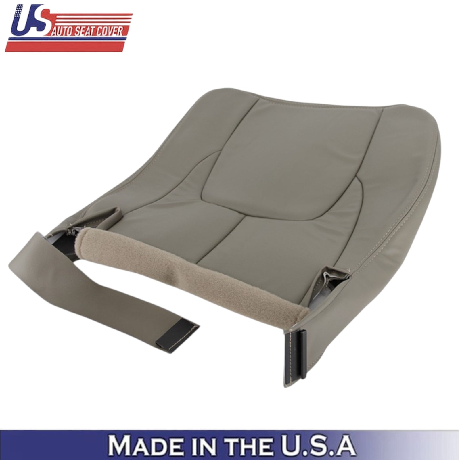 2002-2003 For Dodge Ram 1500 2500 Laramie Leatherette Driver Bottom Cover Taupe