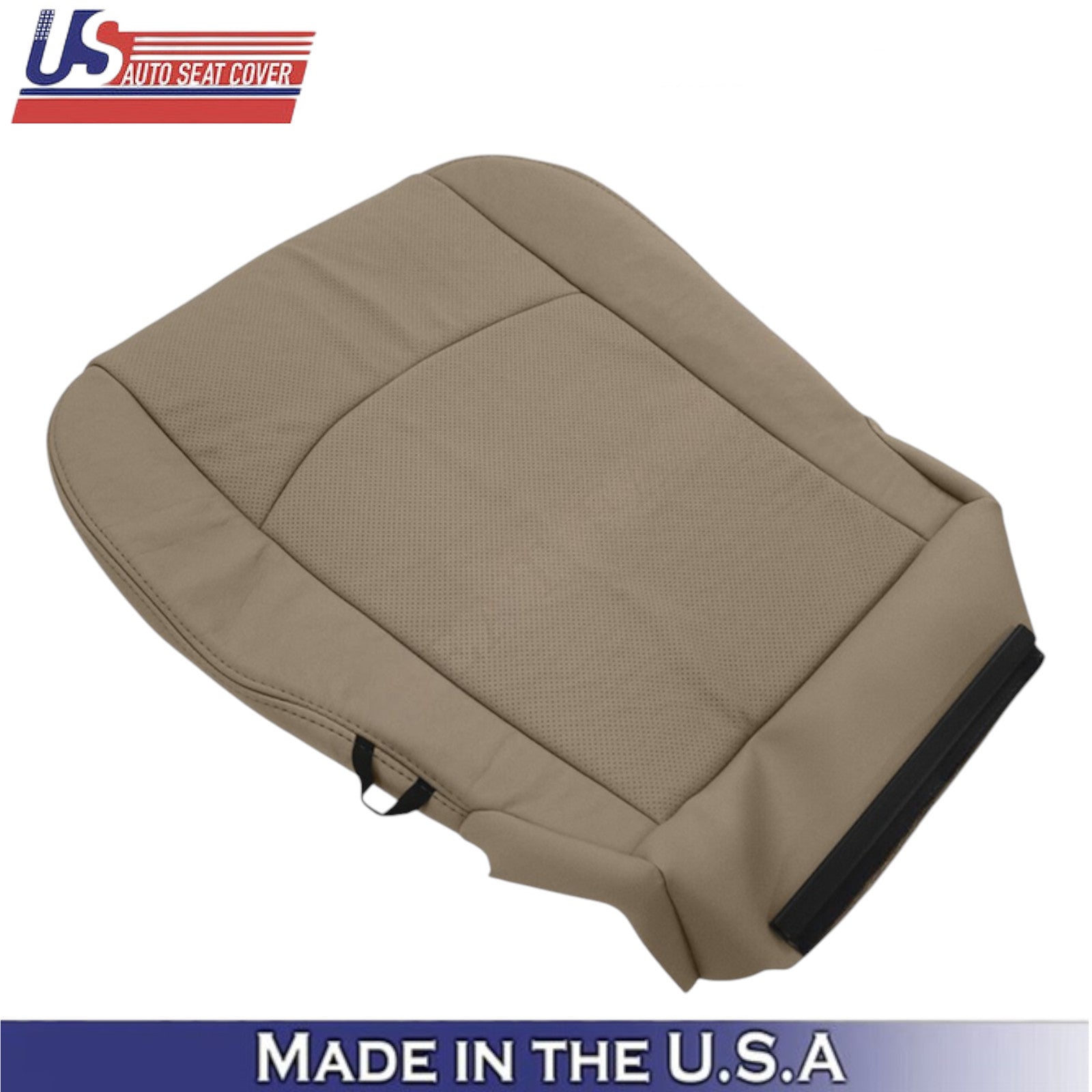 2009-2012 For Dodge Ram 1500 2500 Laramie Genuine Leather Front Seat Covers Tan