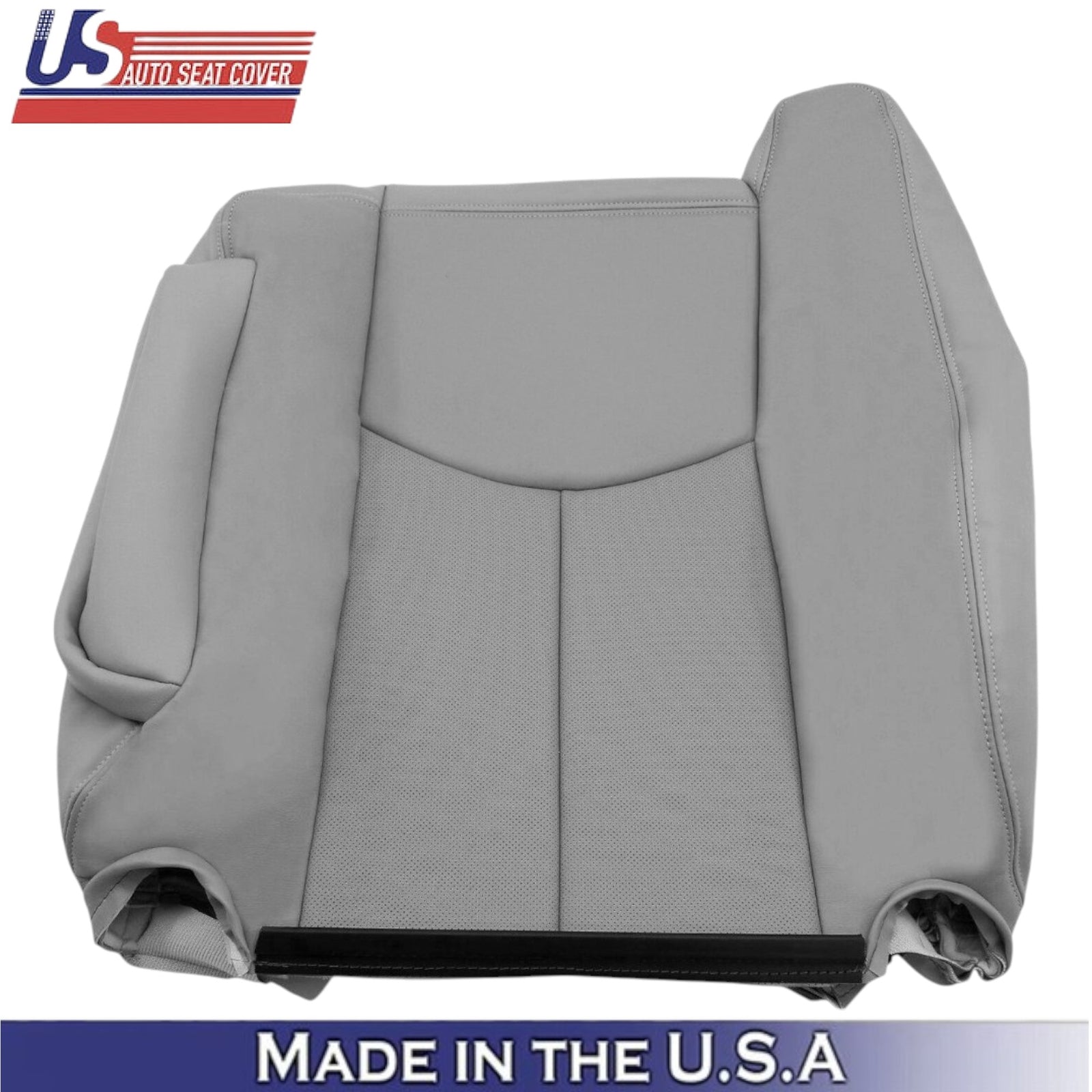 2003-2006 For Cadillac Escalade Leatherette Front Replacement Covers Pewter Gray