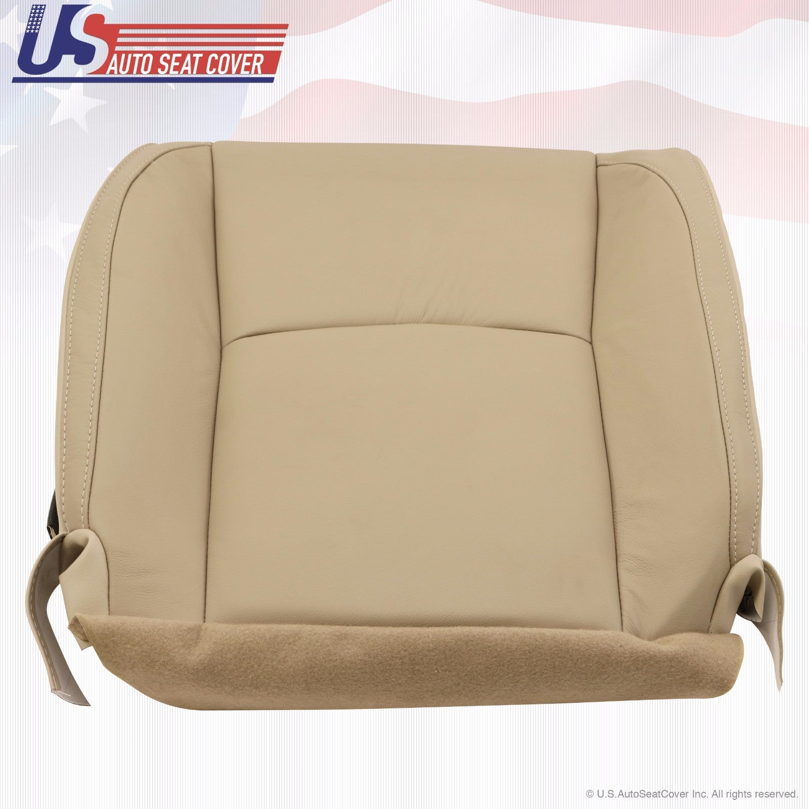 Fits 2007 2008 2009 LEXUS RX350 PASSENGER LEATHER SEAT COVER LIGHT TAN