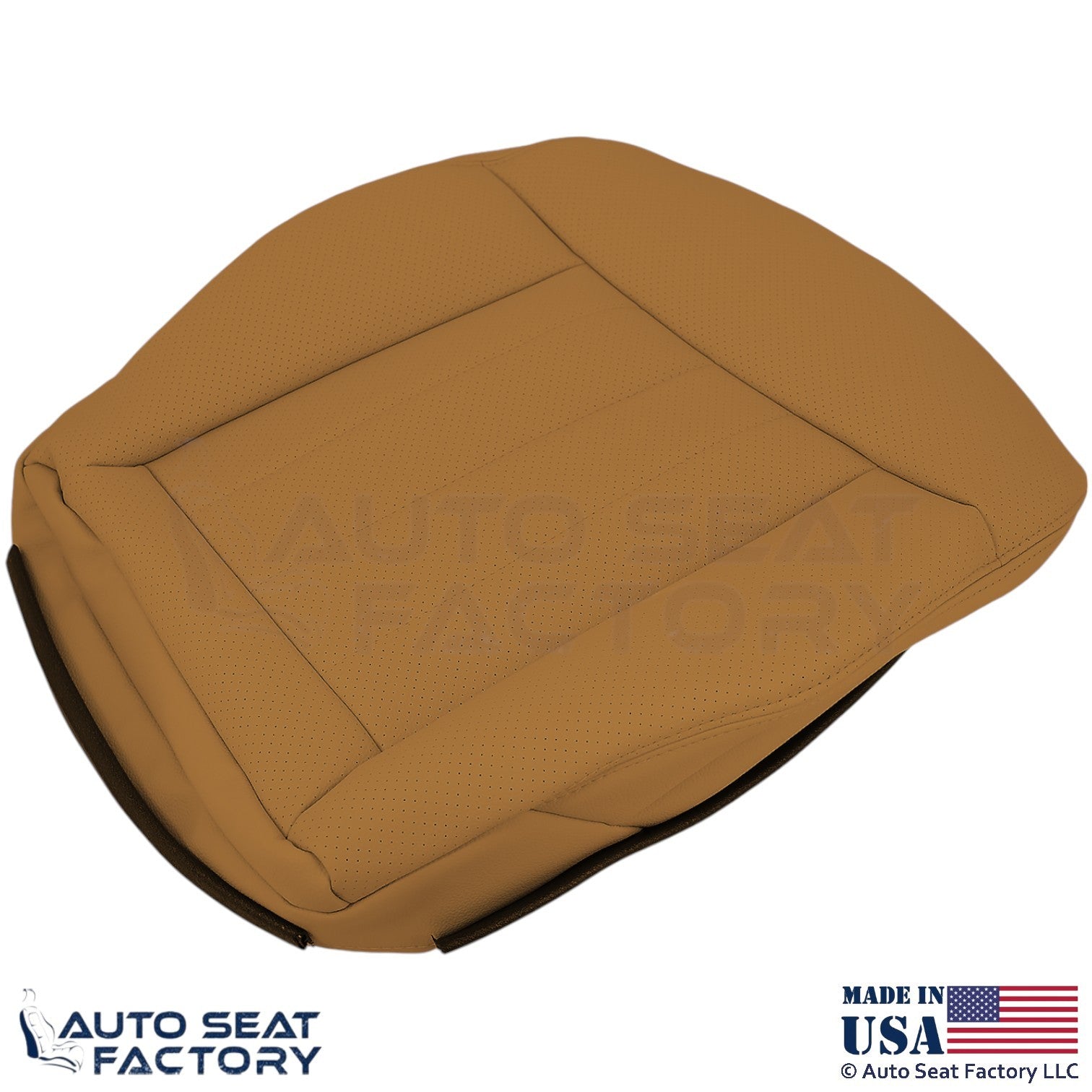 2010-2016 For Mercedes Benz E550 E350 Leatherette Perf Driver Bottom Cover Beige