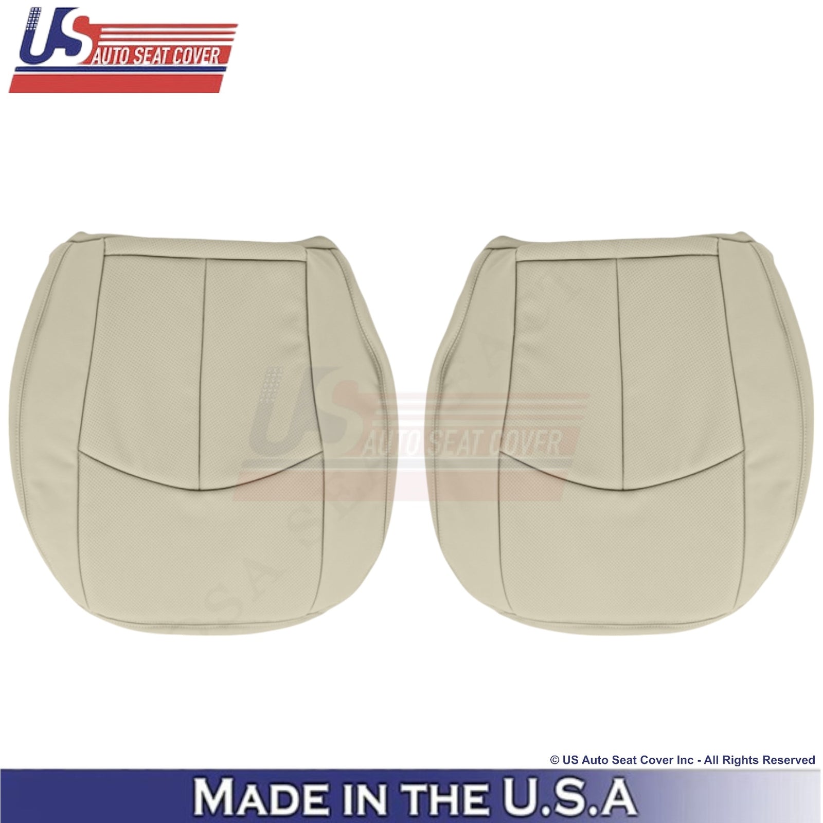 2002-2009 For Mercedes-Benz E-Class Leather Front Replacement Seat Covers Beige