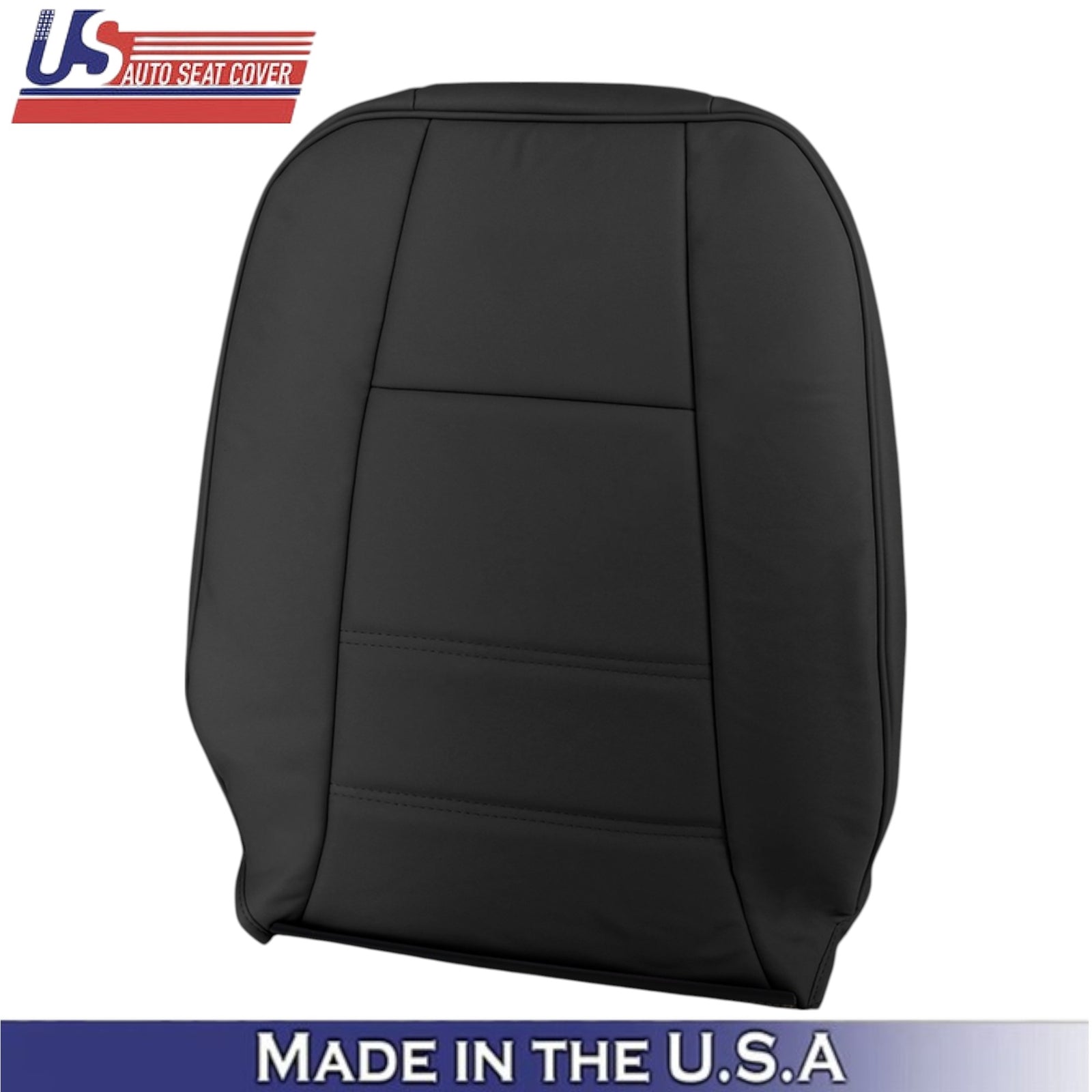 1999-2004 For Ford Mustang V6 Leatherette Passenger Top Seat Cover Dark Charcoal