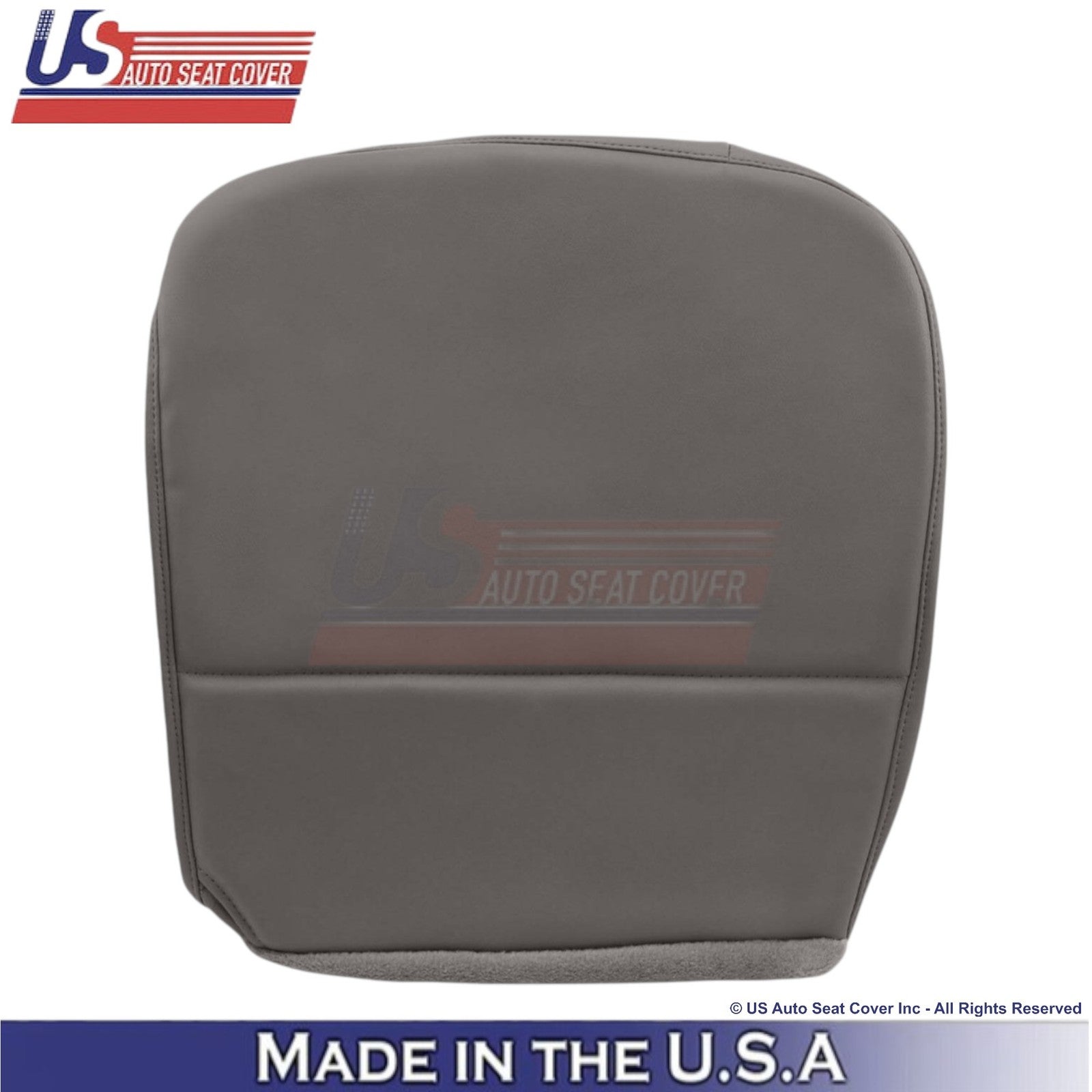 2008-2010 Fits Ford F-250 XL Leatherette Front Bottom Covers Medium Dark Stone