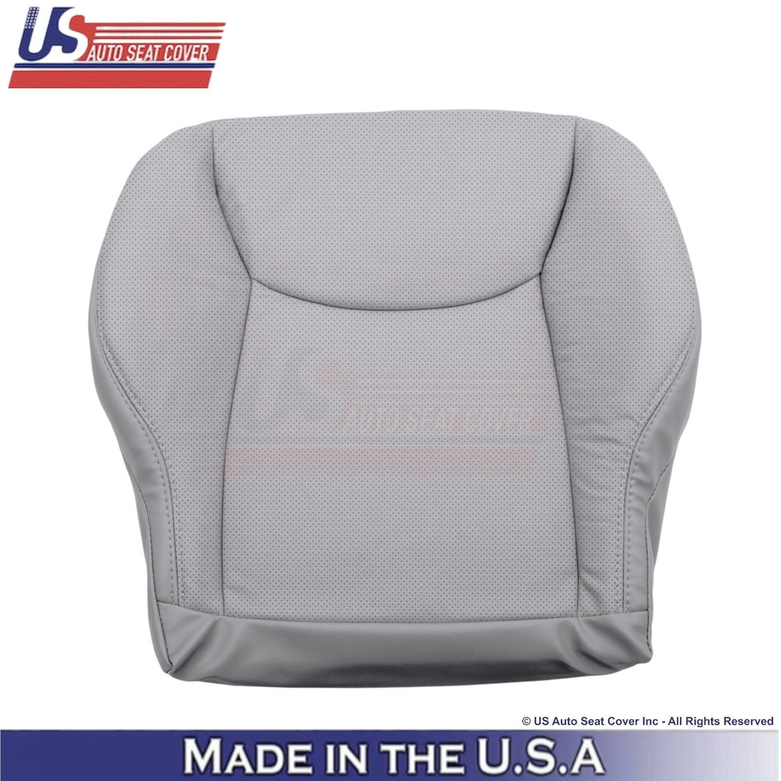 1999-2006 Fits Mercedes-Benz S-Class Leatherette Perf. Driver Bottom Cover Gray