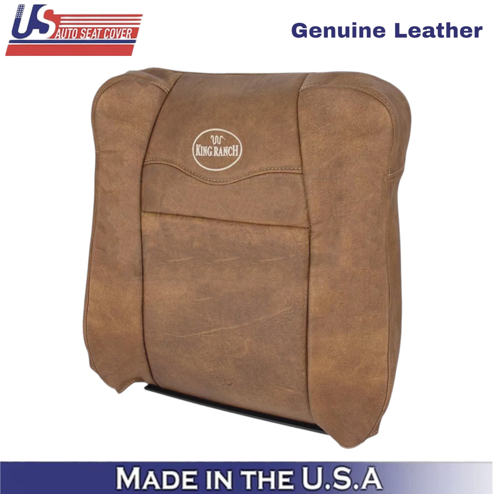 2001-2003 For Ford F150 King Ranch Leather Driver Side Replacement Seat Covers