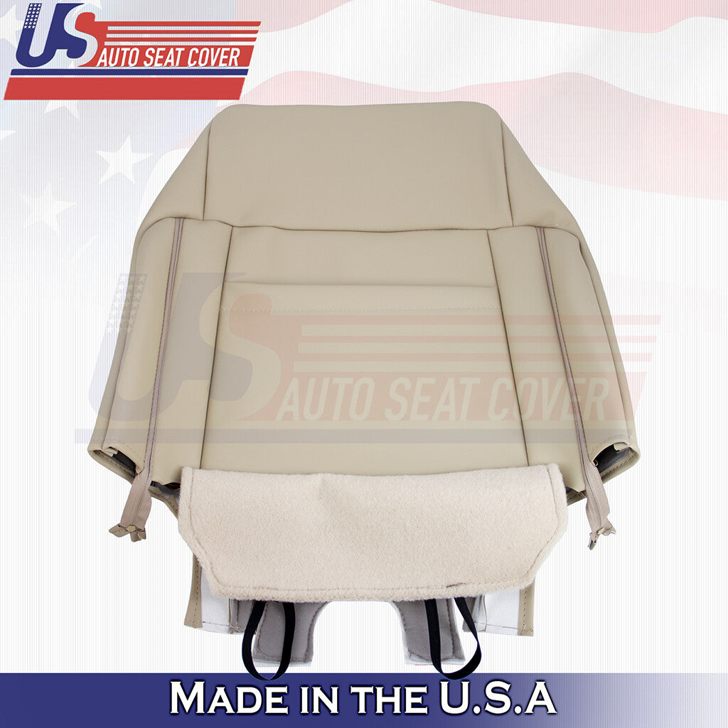 2015-2017 For Lincoln Navigator Leather Front Top Replacement Seat Covers Tan