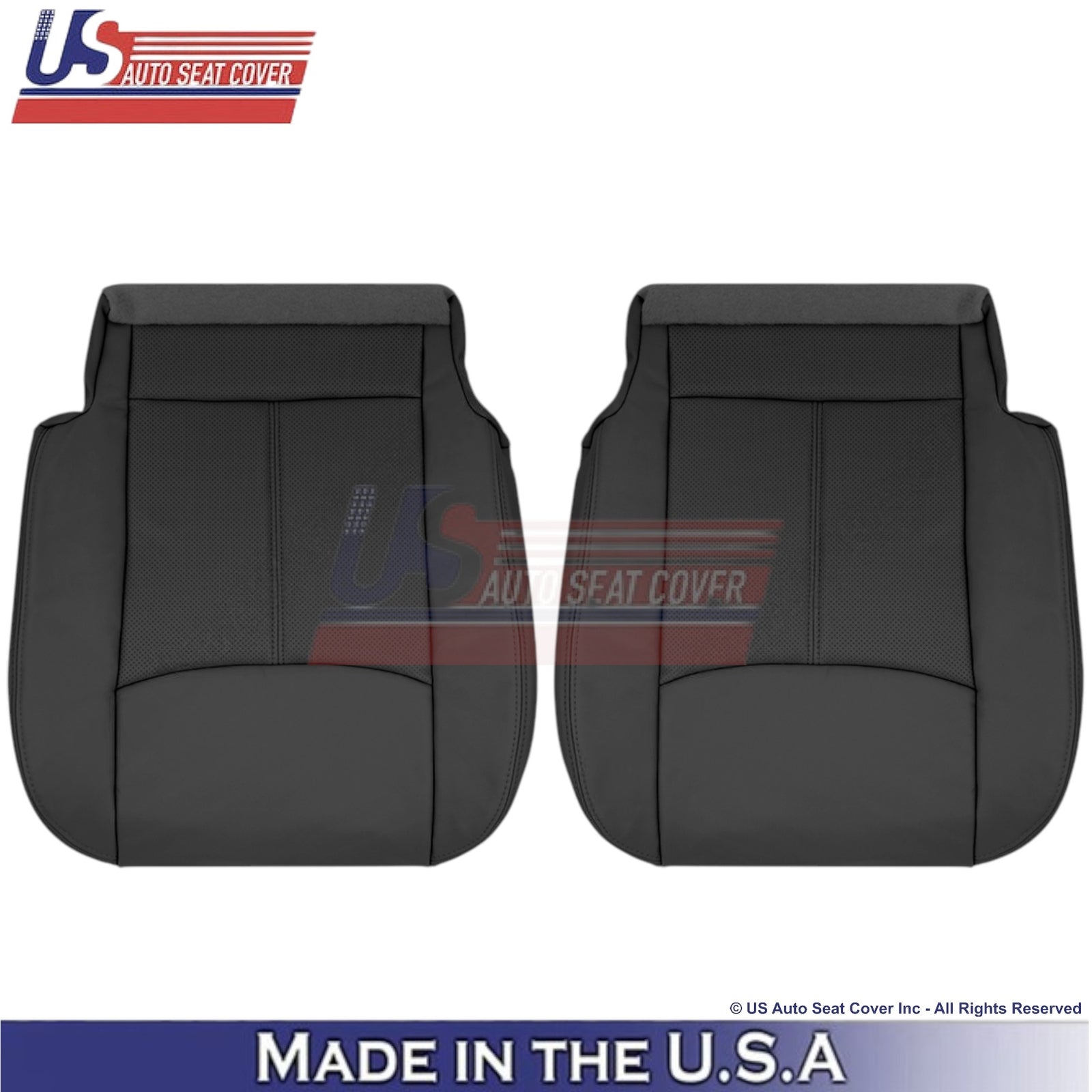 2013-2020 For Nissan Pathfinder Leather Front Replacement Seat Covers Charcoal
