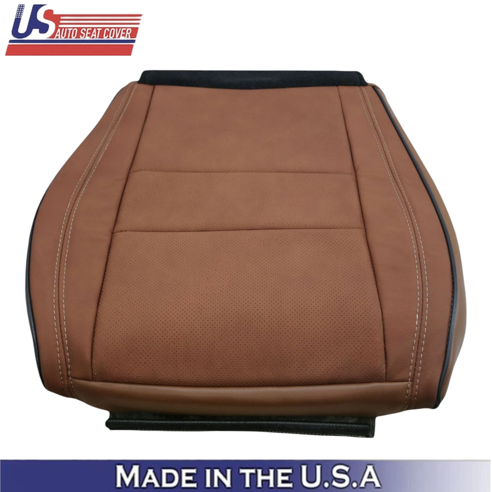 2011-2021 For Jeep Grand Cherokee Overland Leather Passenger Bottom Cover Brown