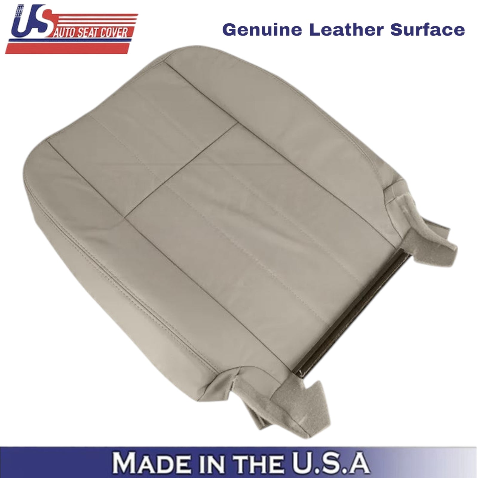 2003-2005 For Mercury Grand Marquis Leather Passenger Top Seat Cover Parchment