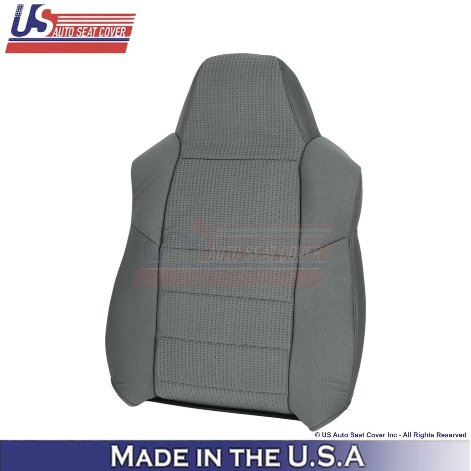2008-2010 For Ford F250 XLT Cloth Driver Top Replacement Seat Cover Medium Stone