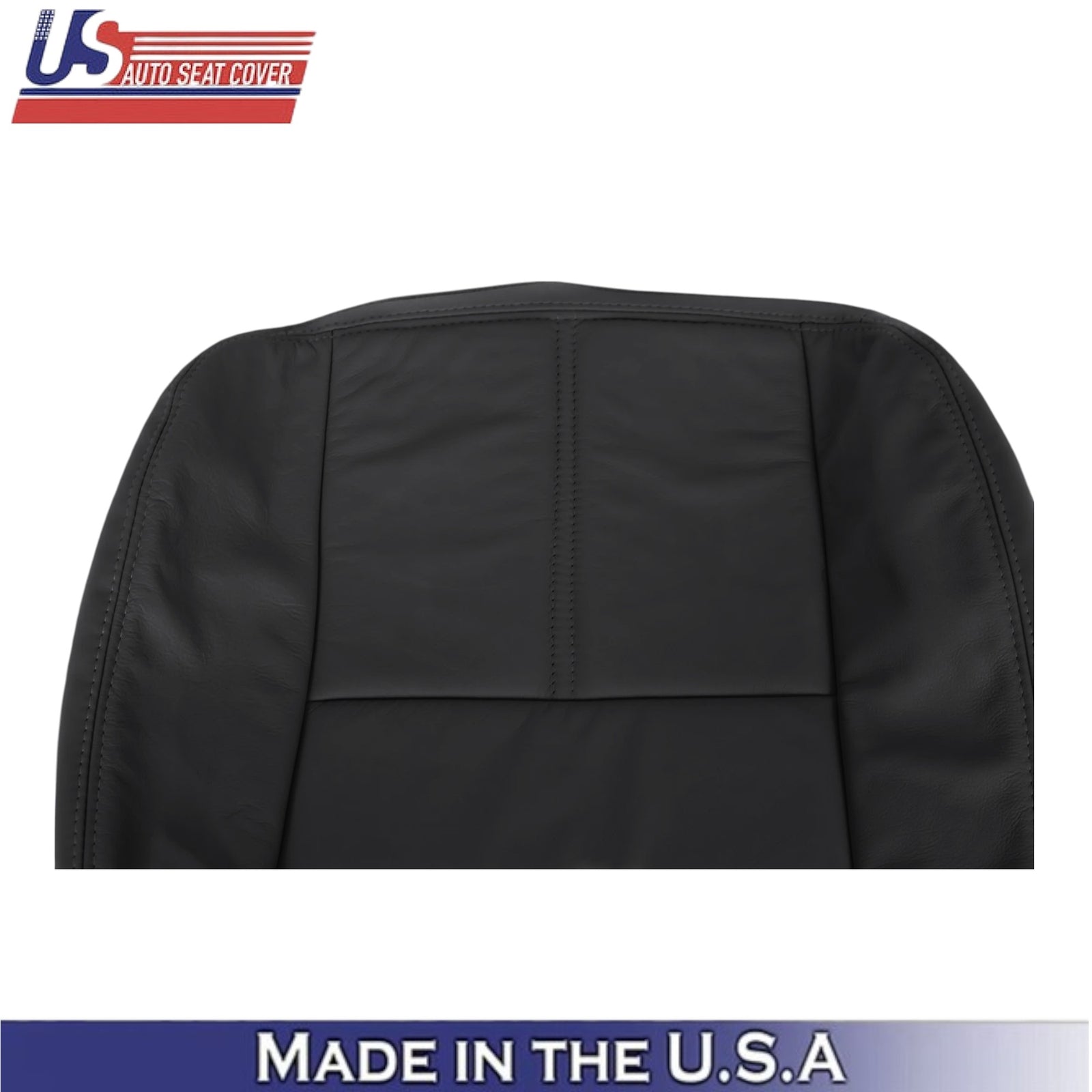 2008-2010 For Ford F250 Lariat Leatherette Front Seat Covers Charcoal Black