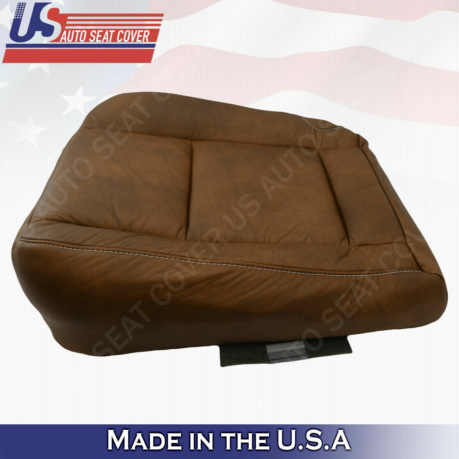 2005 2006 2007 Ford F-250 F-350 Driver Bottom Leather Seat Cover For KING RANCH