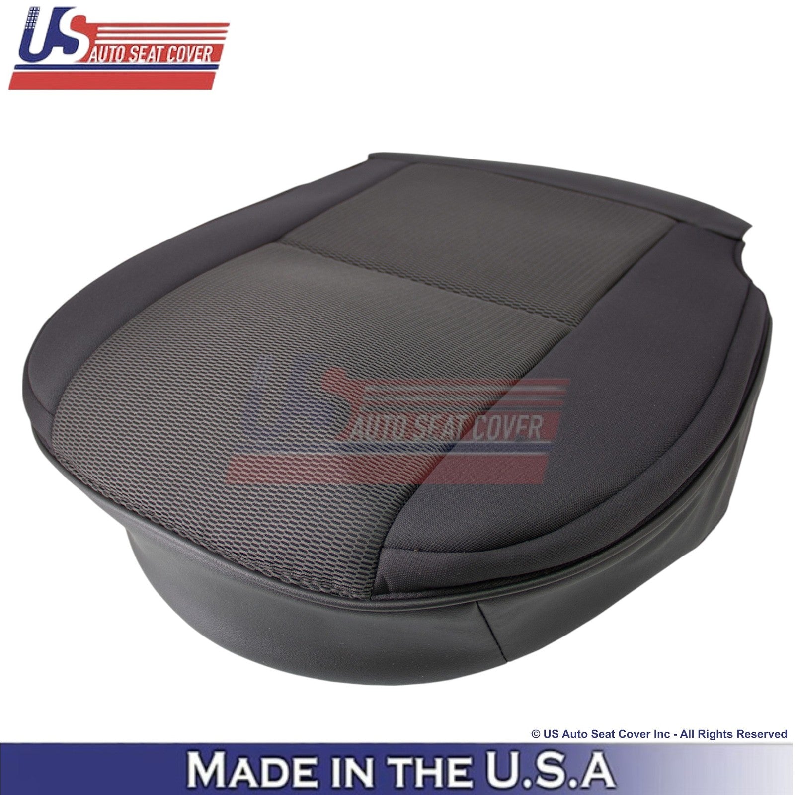 2007-2011 Fits Toyota FJ Cruiser Cloth Passenger Side Seat Covers Dark Graphite