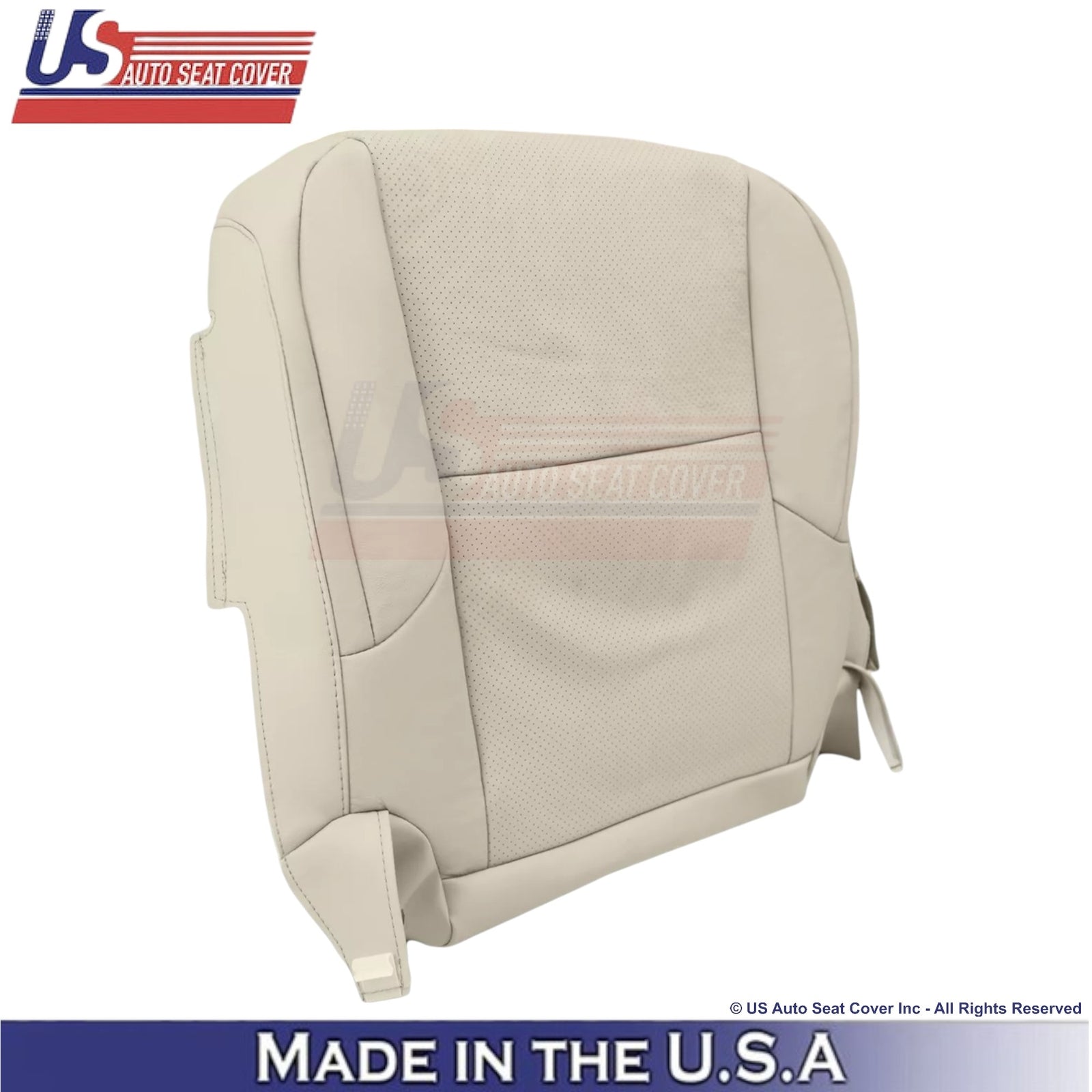 2014-2021 For Lexus GX460 Genuine Leather Driver Bottom Replacement Cover Ecru