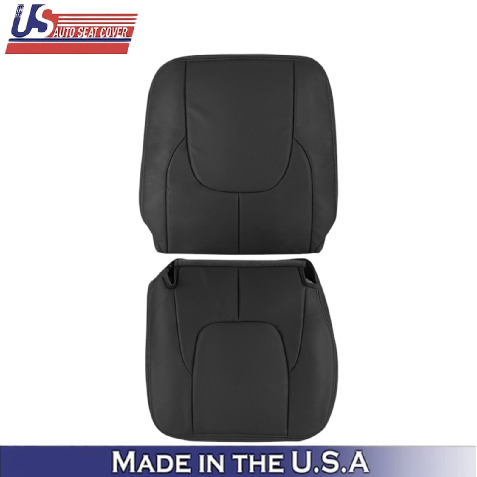 2002-2003 For Dodge Ram 1500 Laramie Leatherette Passenger Side Covers Dk Slate