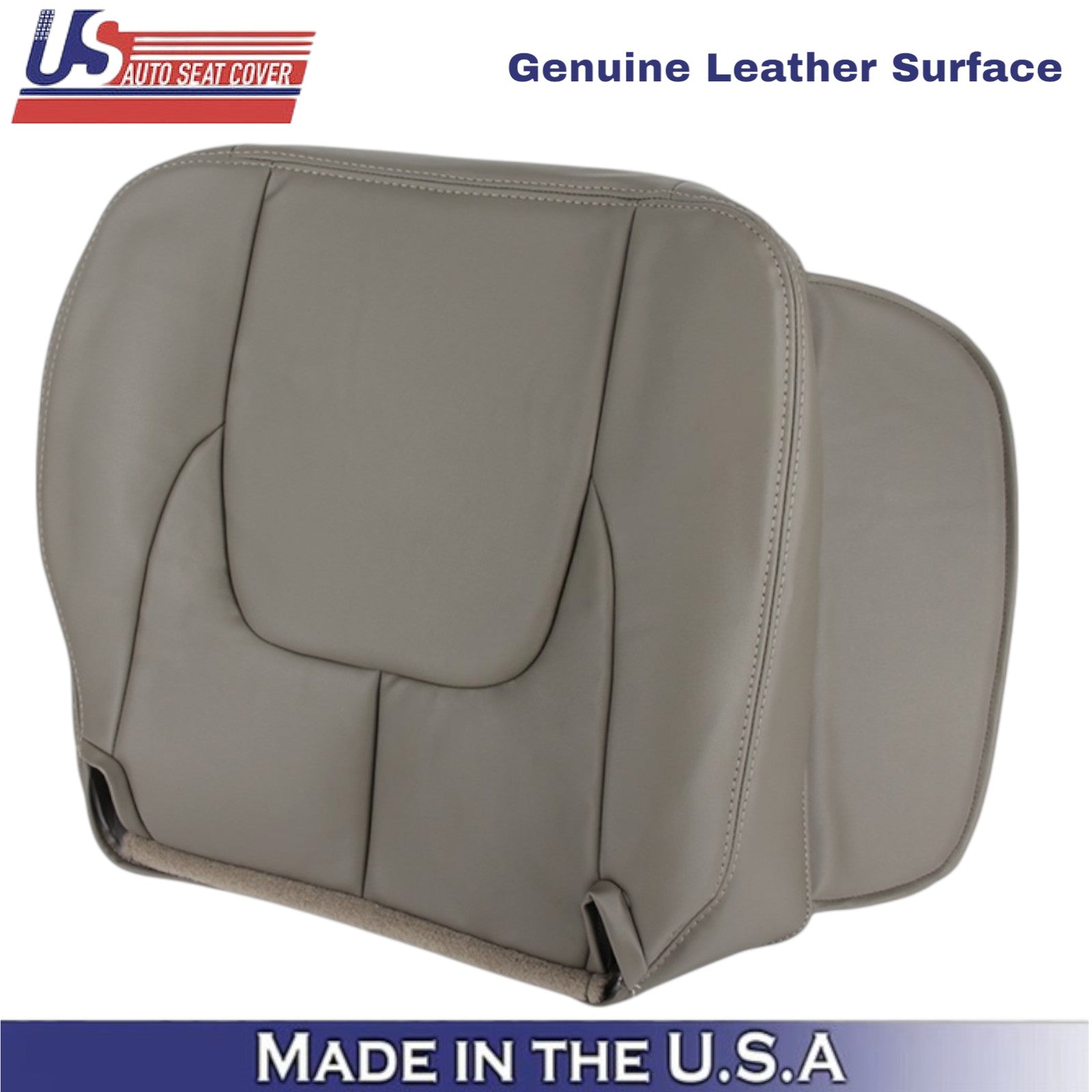 2002-2003 For Dodge Ram 1500 2500 Laramie Leather Driver Side Seat Covers Taupe