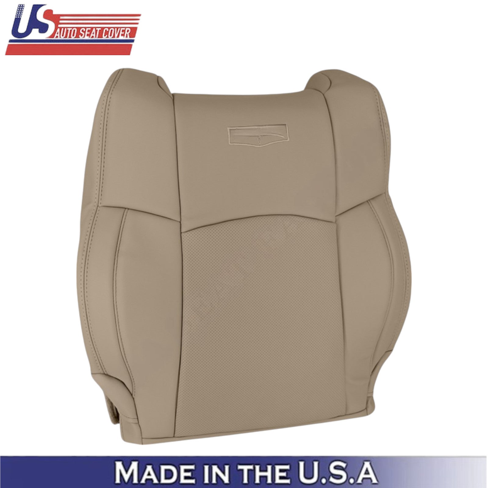 2009-2012 For Dodge Ram 1500 2500 Laramie Genuine Leather Driver Side Covers Tan
