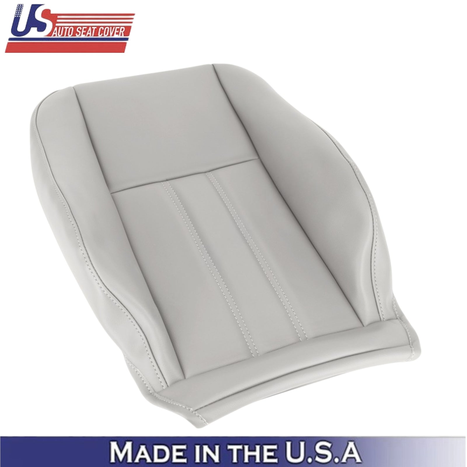 2008-2016 For Chrysler Town & Country Leatherette Front Top Covers Light Shale
