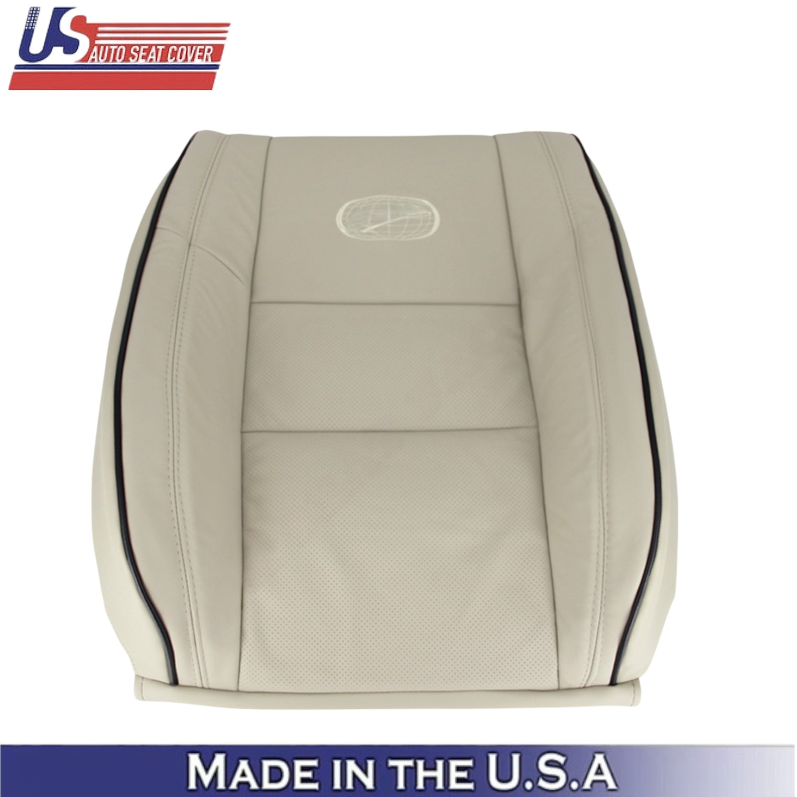 2011-2021 For Jeep Grand Cherokee Leatherette Driver Top Seat Cover Tan